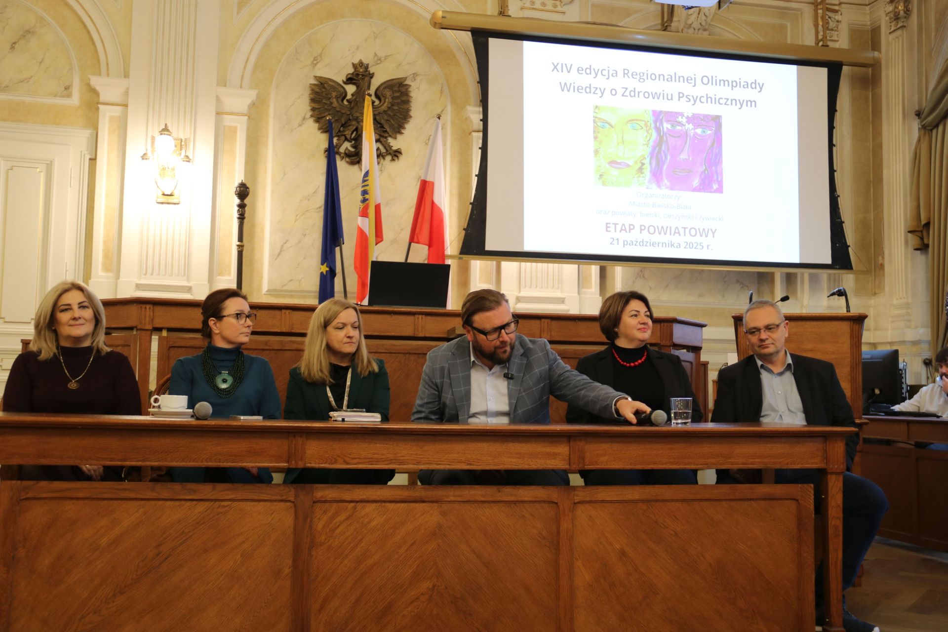  Na zdjęciu Regionalna Olimpiada Wiedzy o Zdrowiu Psychicznym