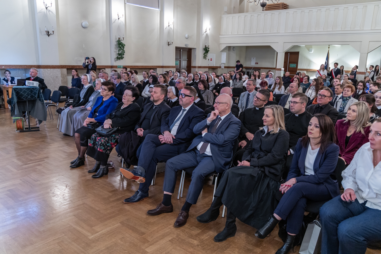 na zdjęciu osoby podczas jubileuszu