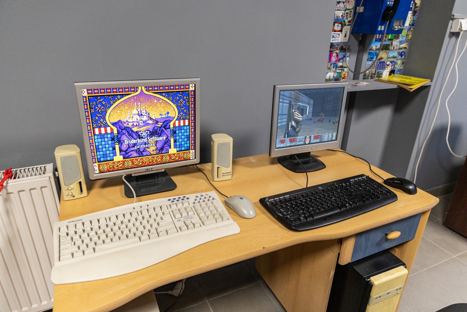 na zdjęciu eksponaty w muzeum