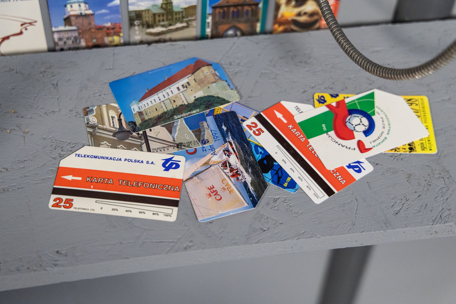 na zdjęciu eksponaty w muzeum