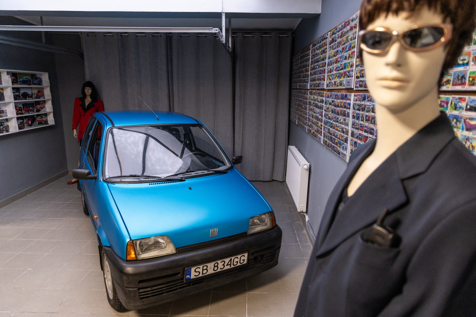 na zdjęciu eksponaty w muzeum