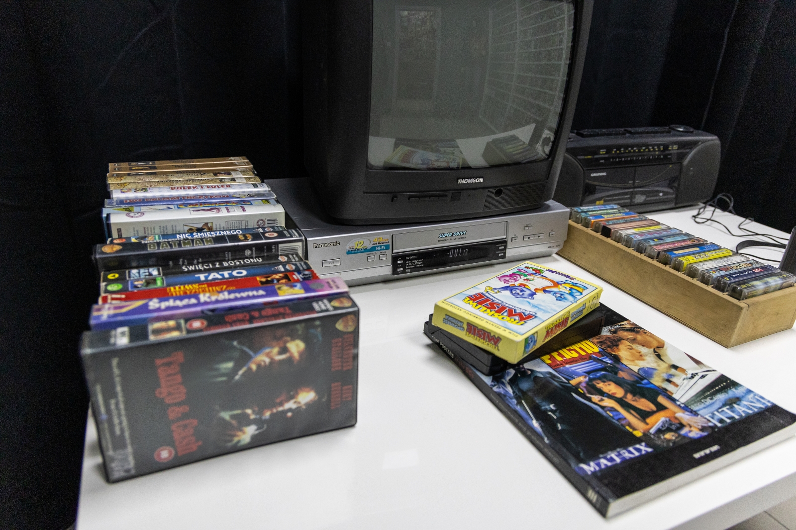 na zdjęciu eksponaty w muzeum