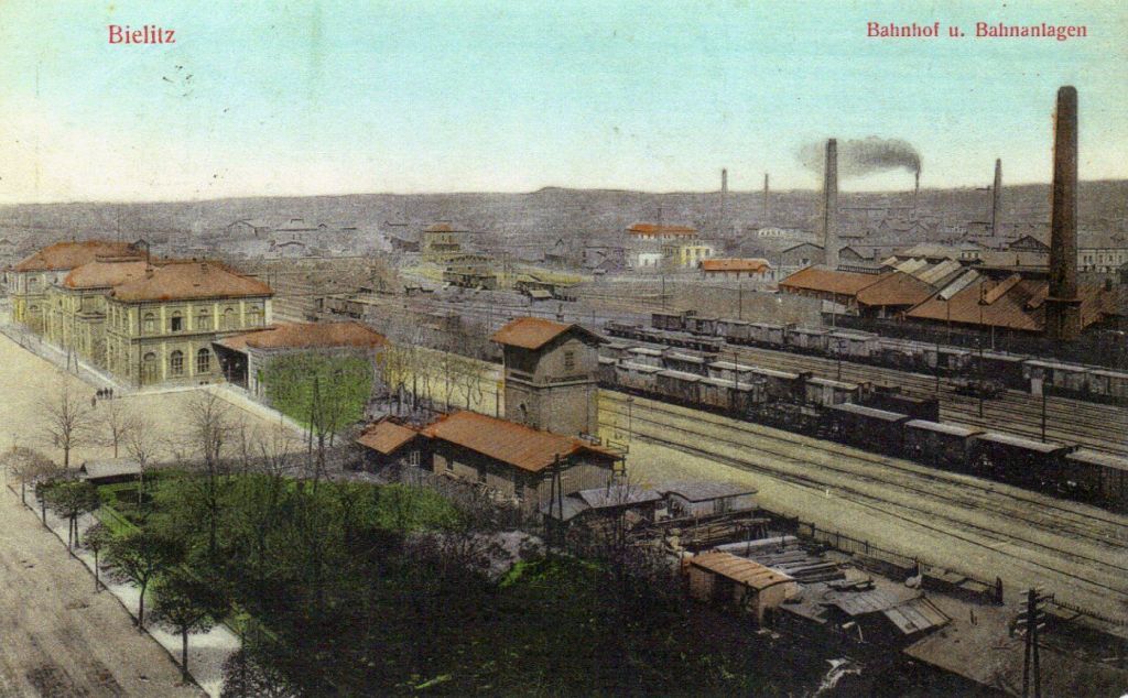 Na zdjęciu dworzec w BB