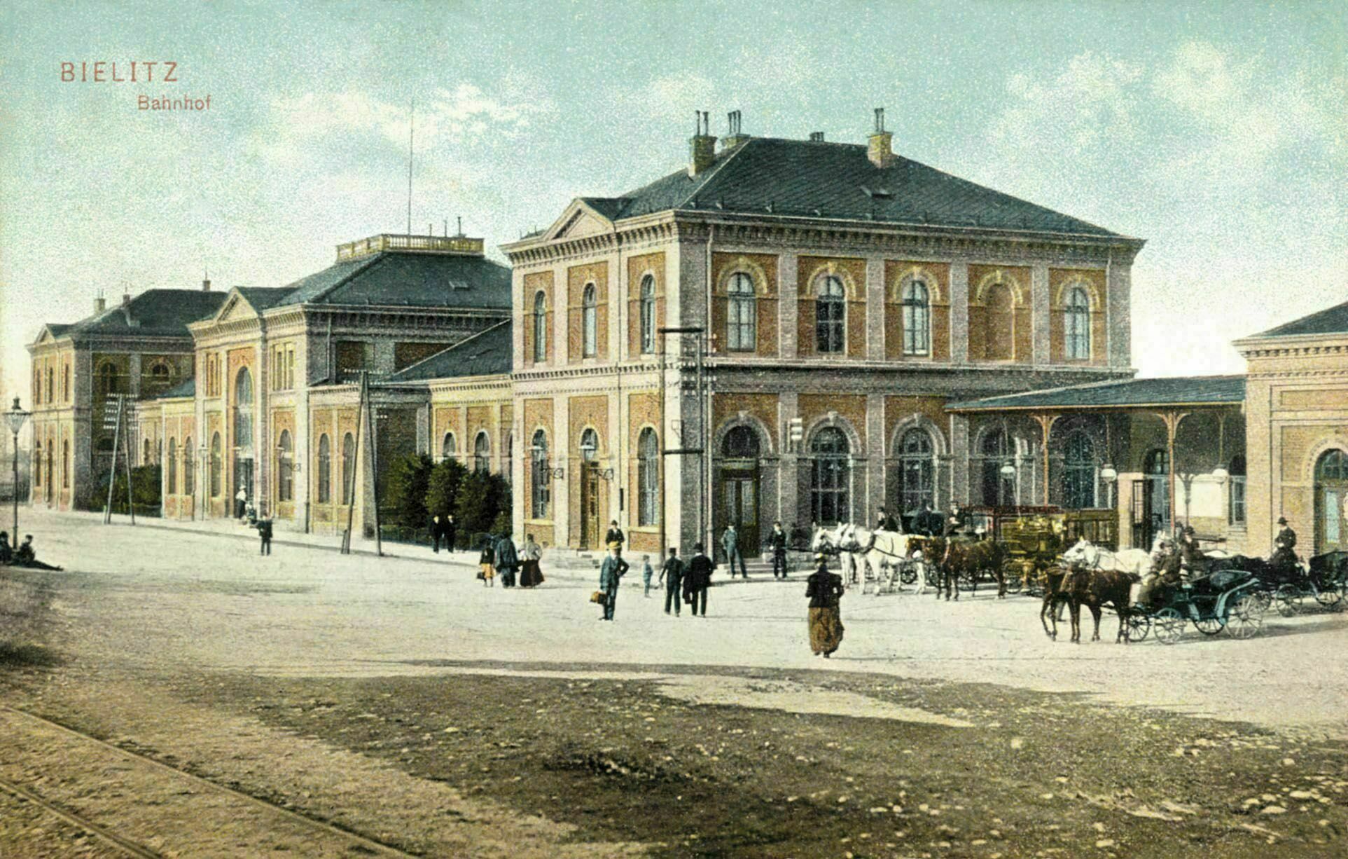 Na zdjęciu dworzec nowy  