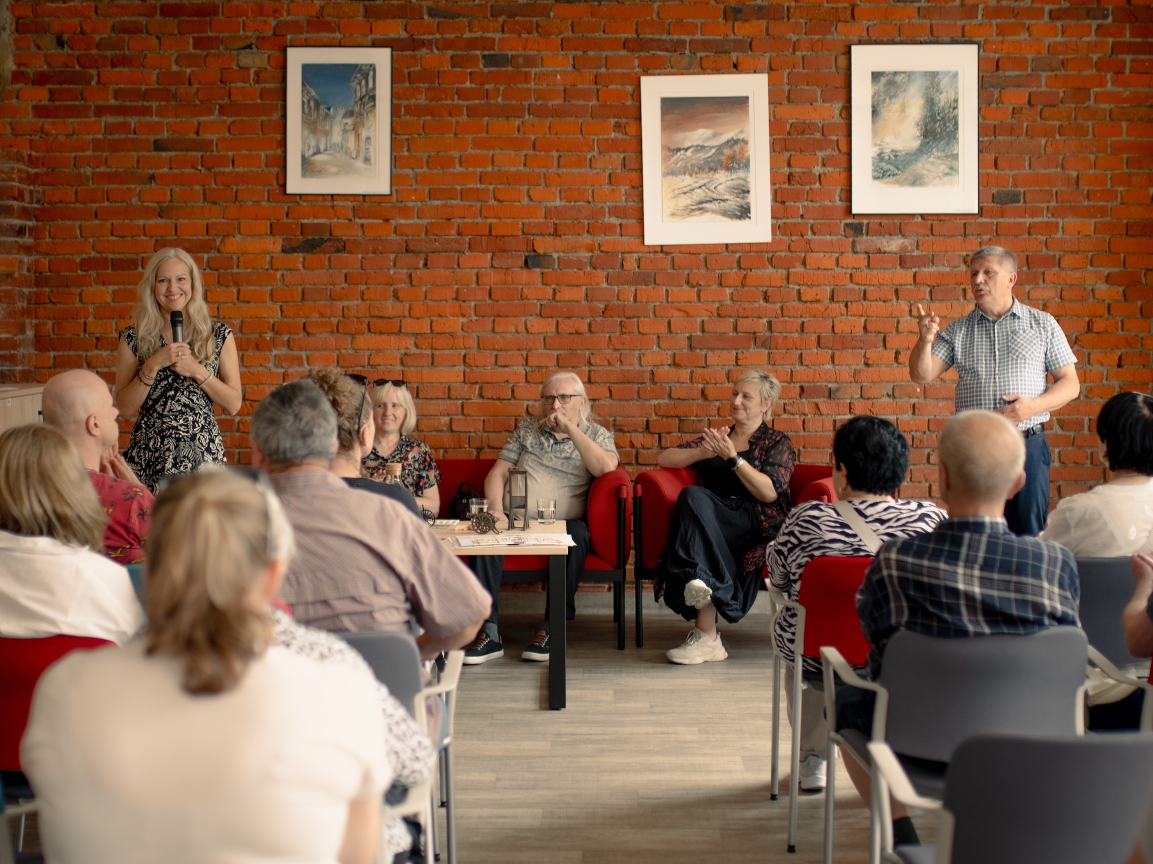 Na zdjęciu spotkanie w Centrum Seniora