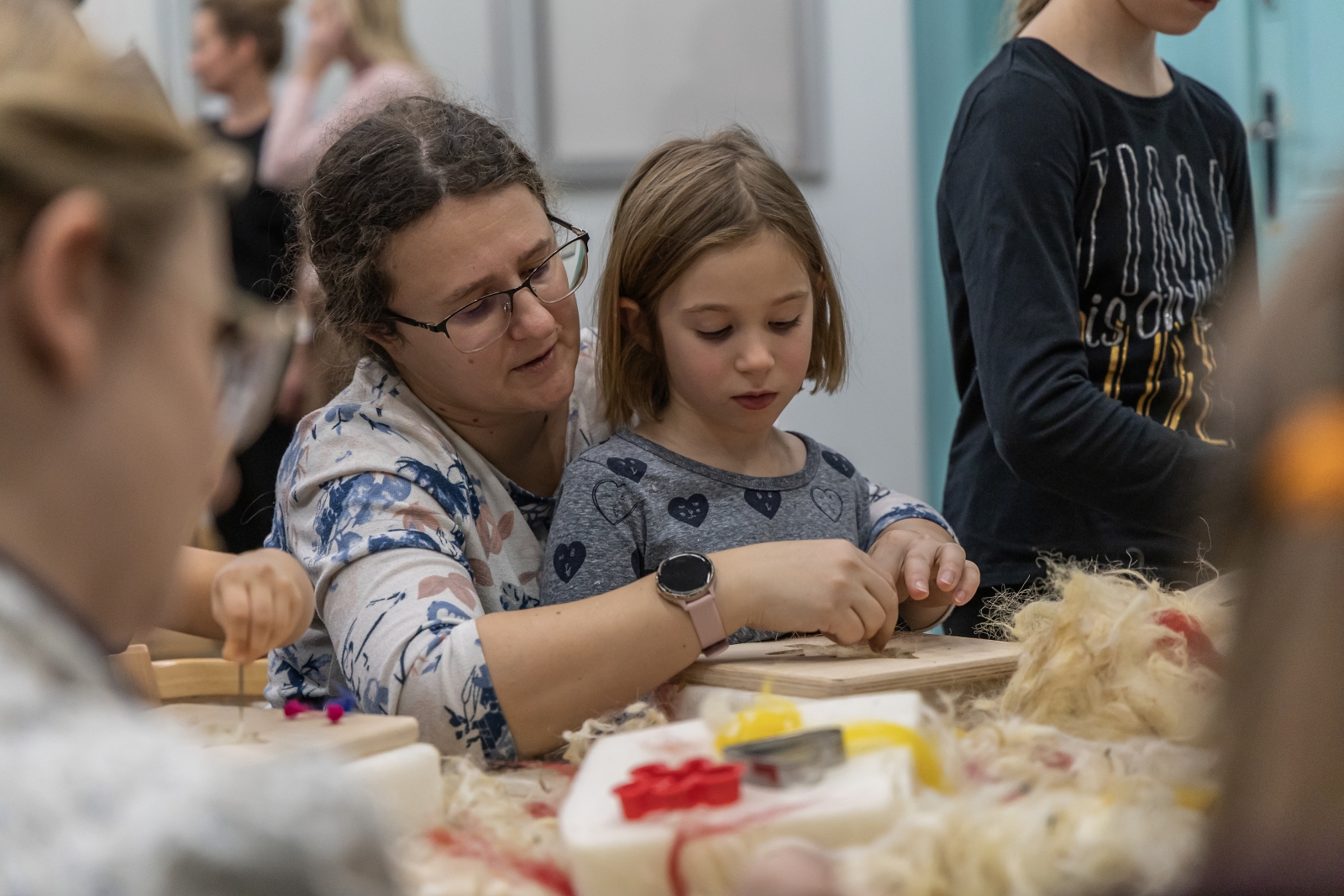 na zdjęciu osoby podczas Świąt na Starówce