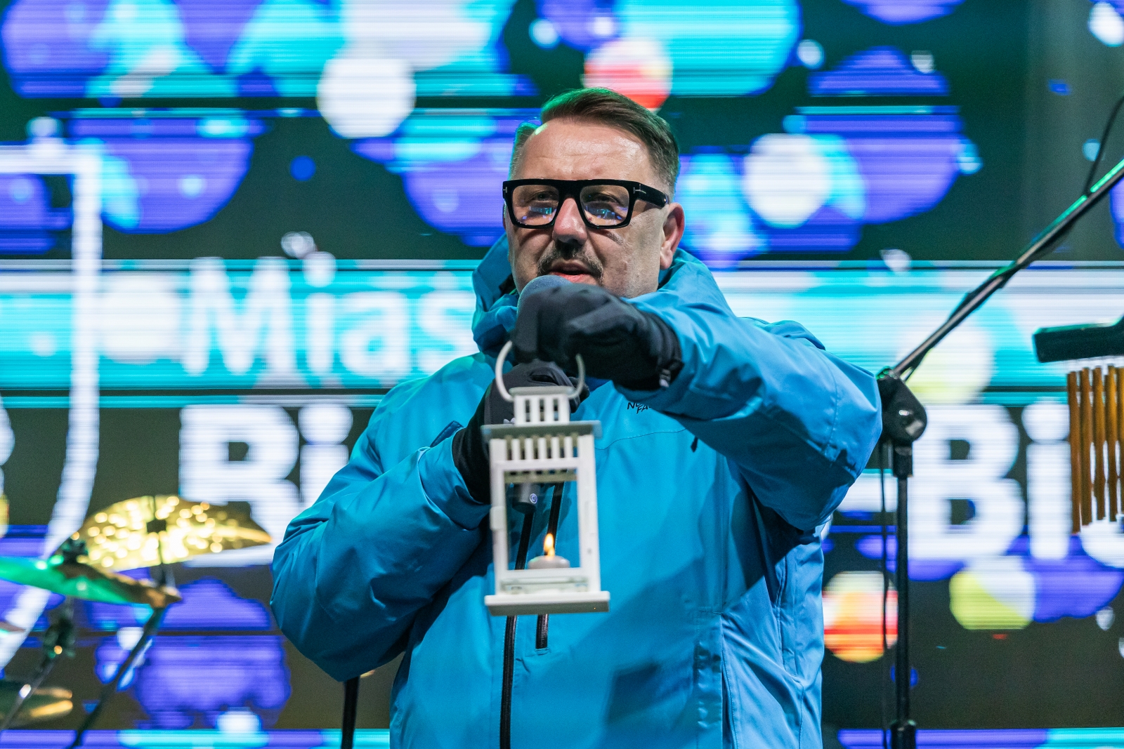 na zdjęciu osoby podczas Świąt na Starówce