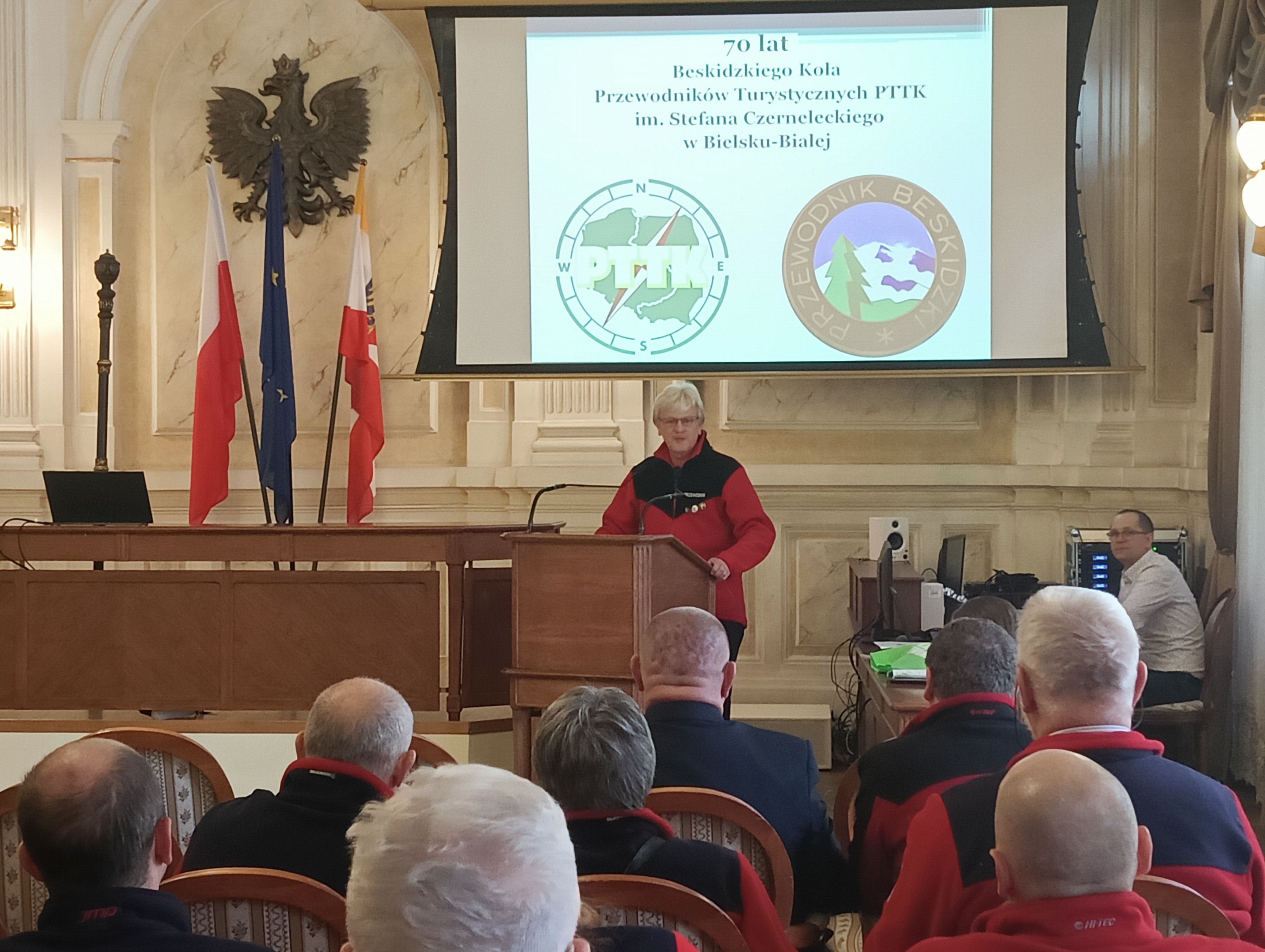 Jubileusz 70-lecia Beskidzkiego Koła Przewodników Turystycznych PTTK im. Stefana Czerneleckiego 