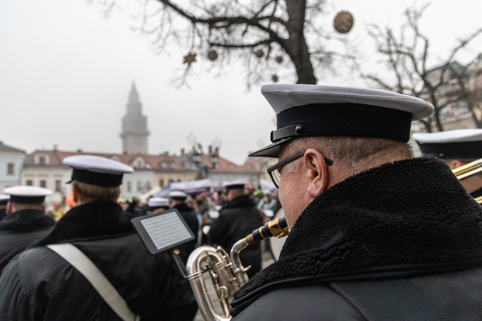 na zdjęciu osoby podczas otwarcia PSK