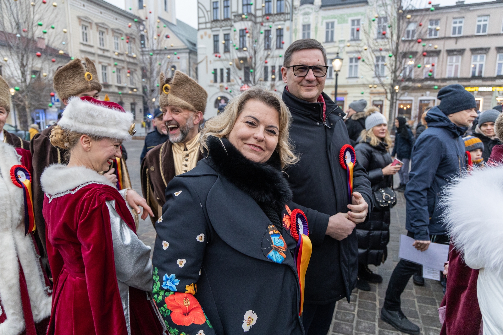 na zdjęciu osoby podczas otwarcia PSK