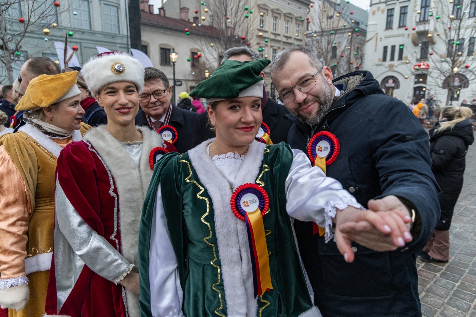 na zdjęciu osoby podczas otwarcia PSK
