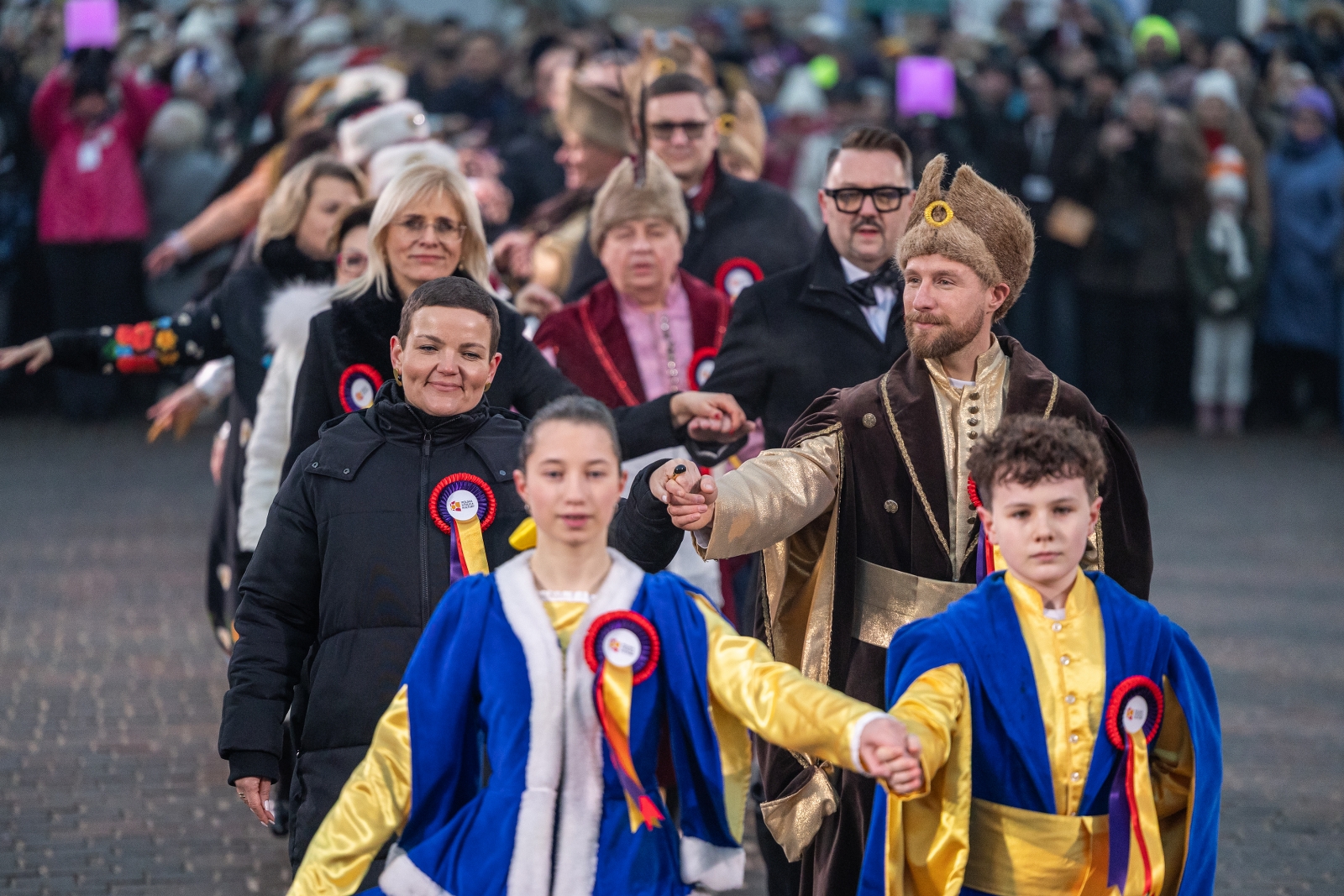 na zdjęciu osoby podczas otwarcia PSK