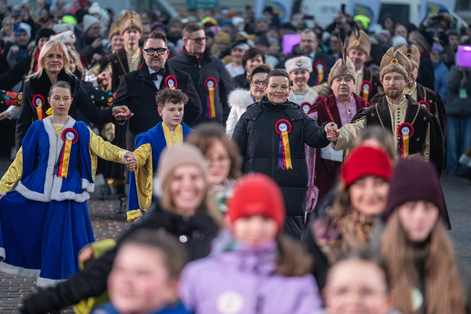 na zdjęciu osoby podczas otwarcia PSK