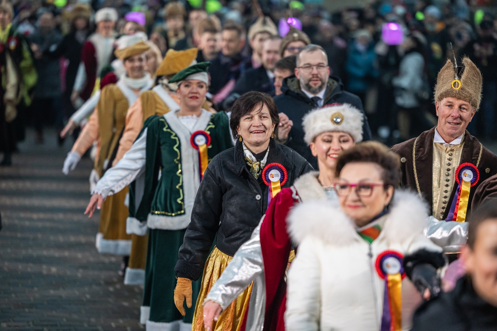 na zdjęciu osoby podczas otwarcia PSK