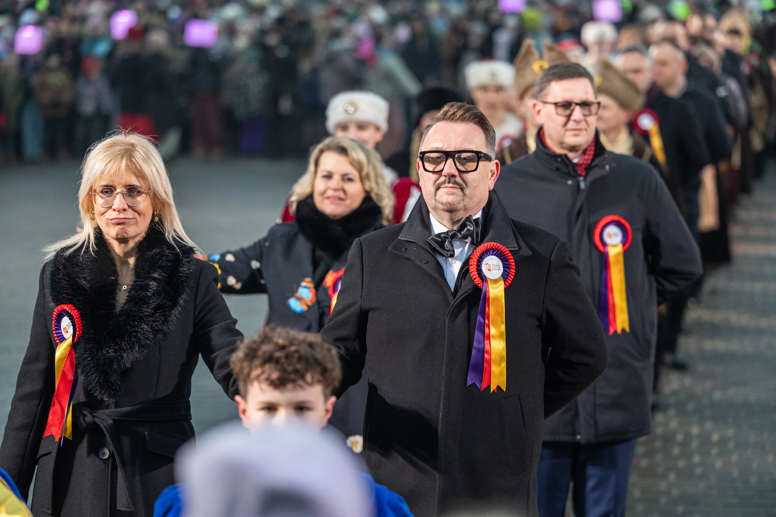 na zdjęciu osoby podczas otwarcia PSK