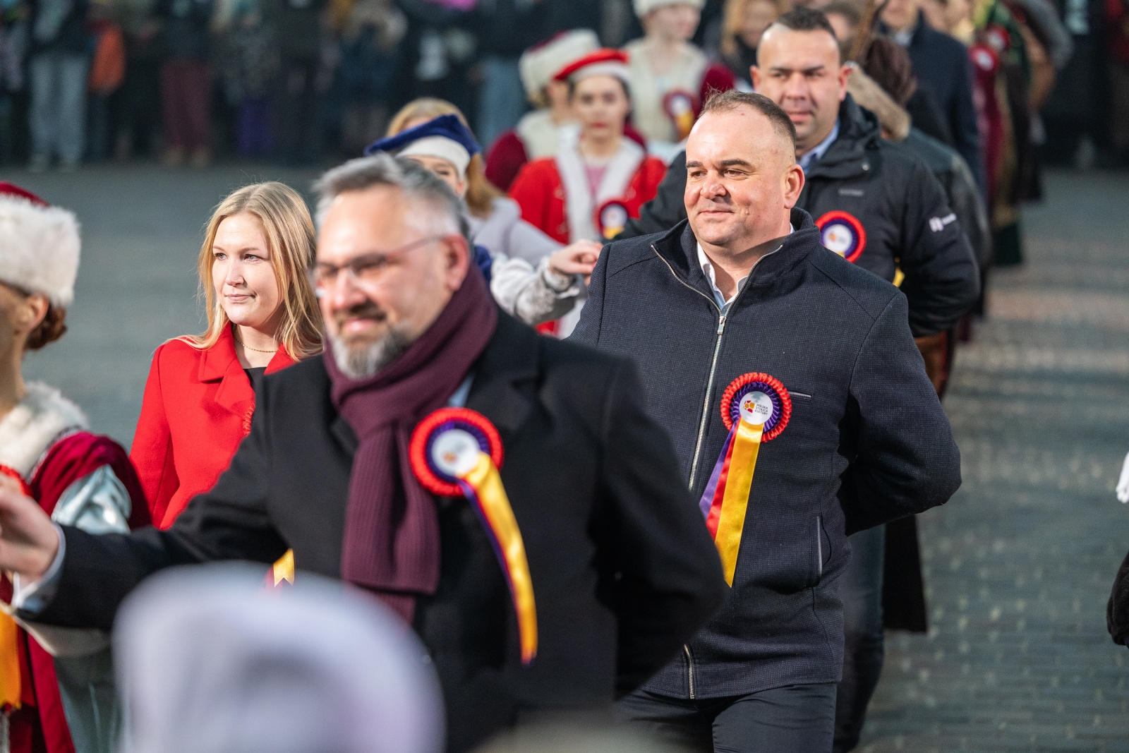 na zdjęciu osoby podczas otwarcia PSK