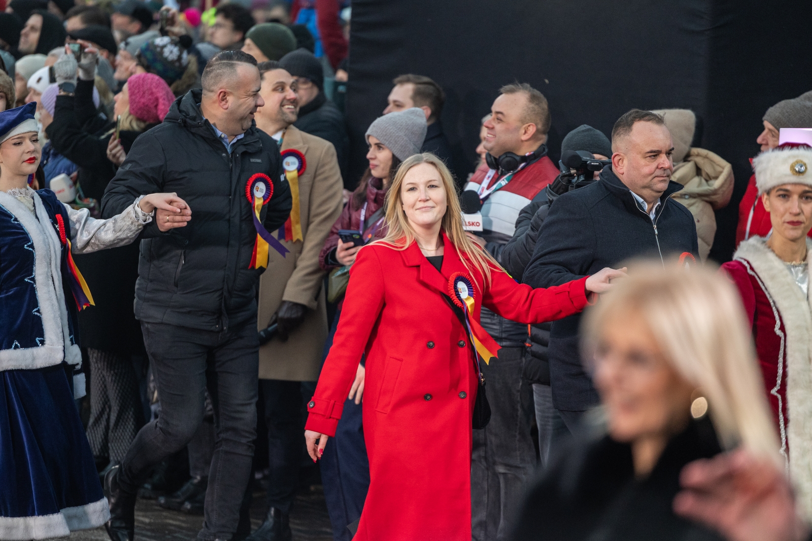 na zdjęciu osoby podczas otwarcia PSK