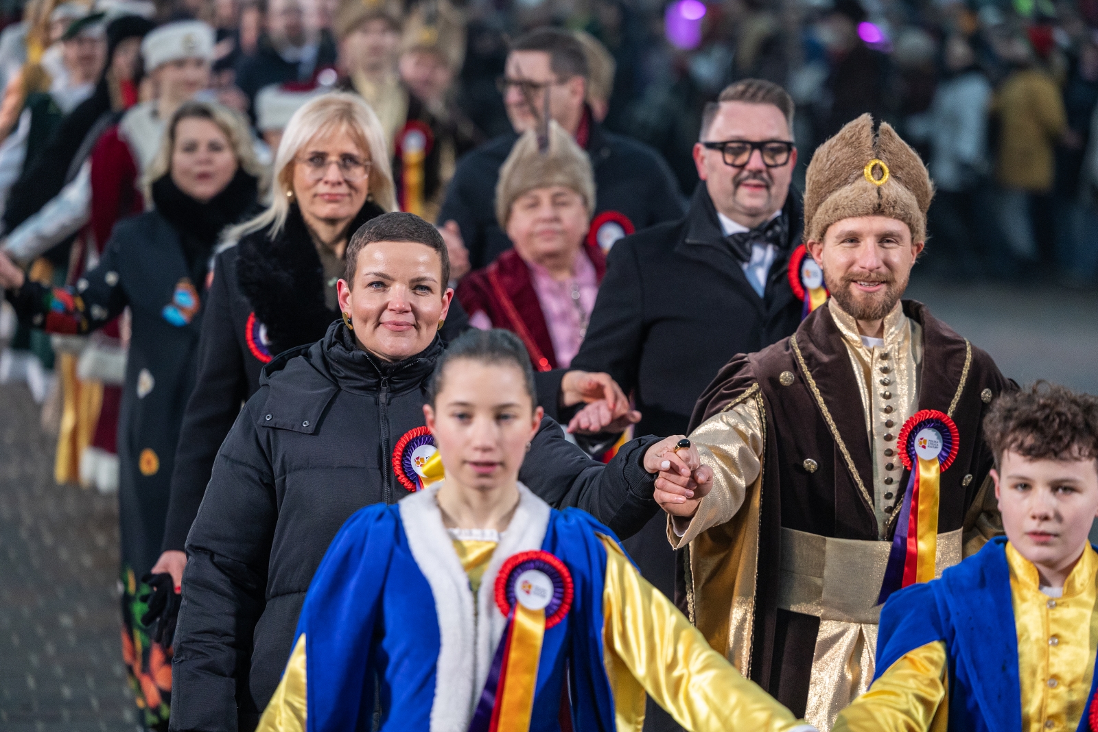 na zdjęciu osoby podczas otwarcia PSK