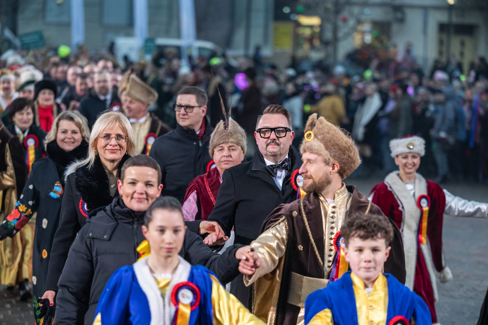 na zdjęciu osoby podczas otwarcia PSK