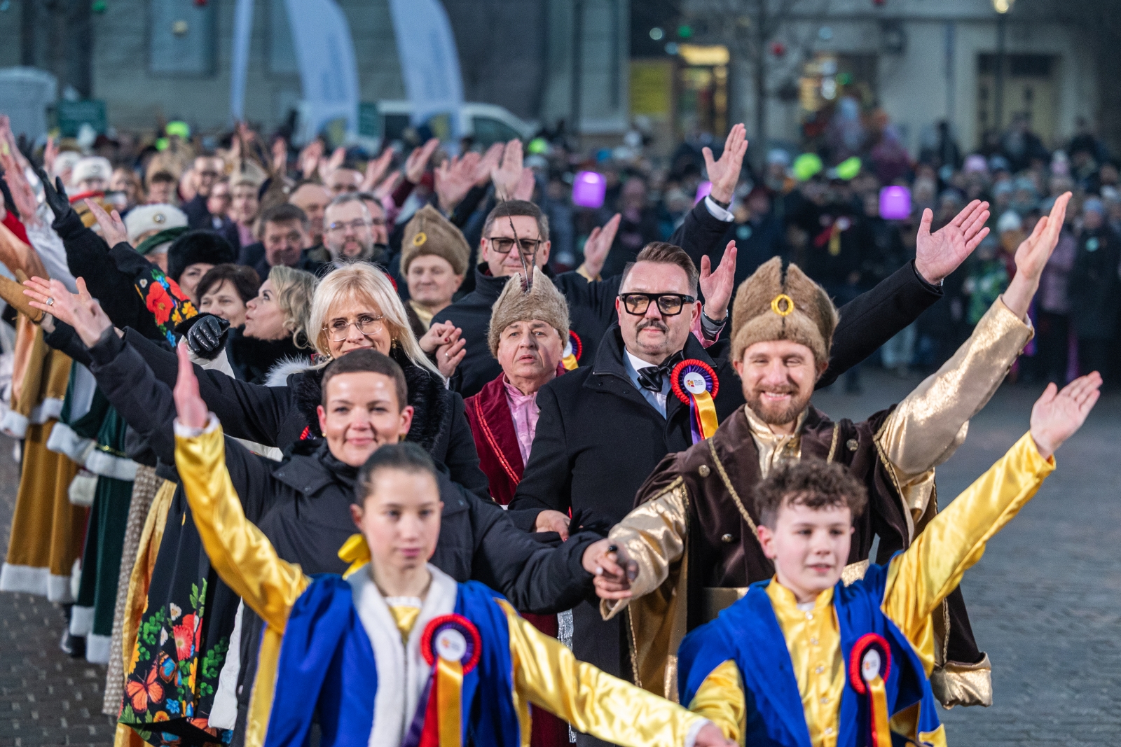 na zdjęciu osoby podczas otwarcia PSK