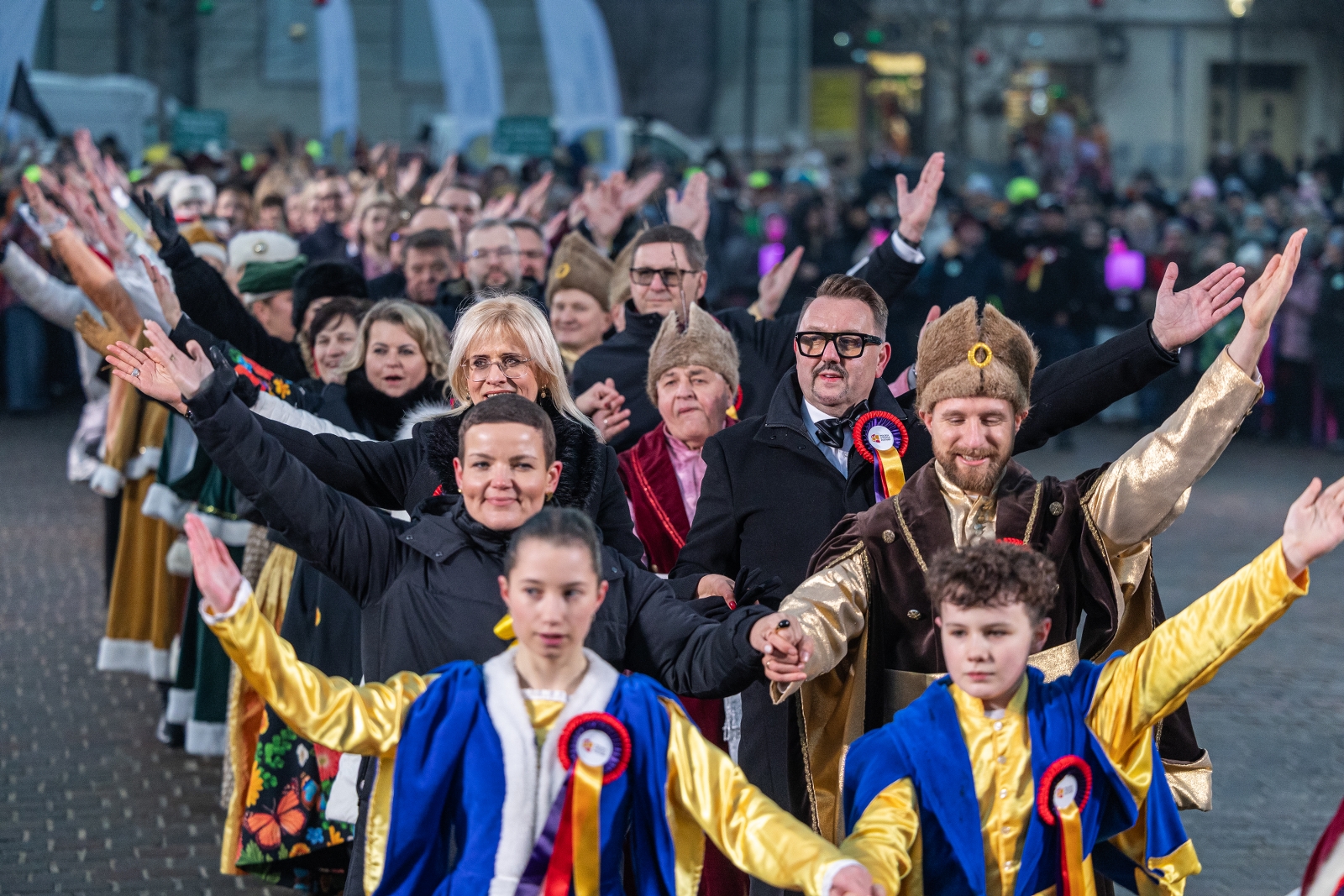 na zdjęciu osoby podczas otwarcia PSK