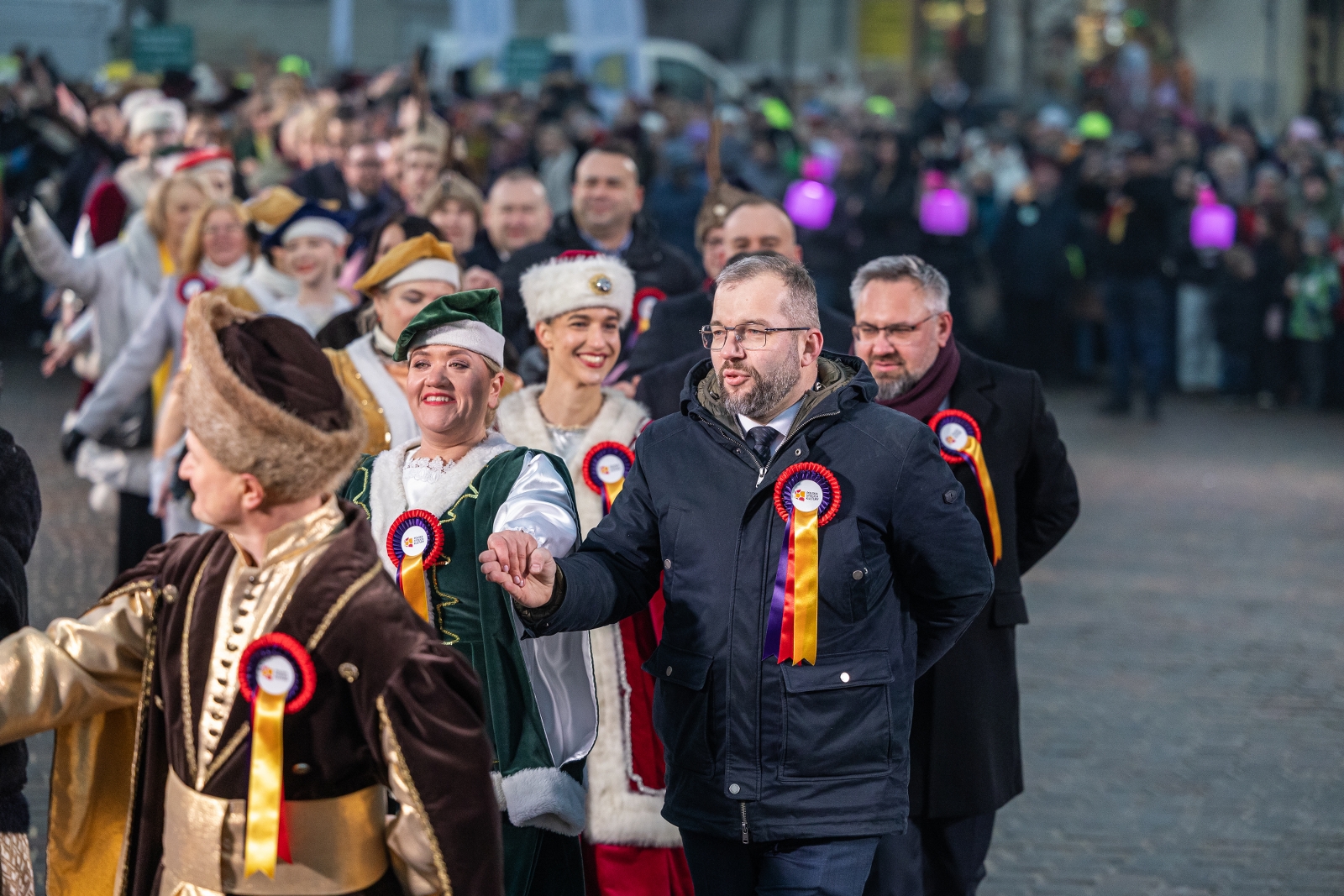na zdjęciu osoby podczas otwarcia PSK