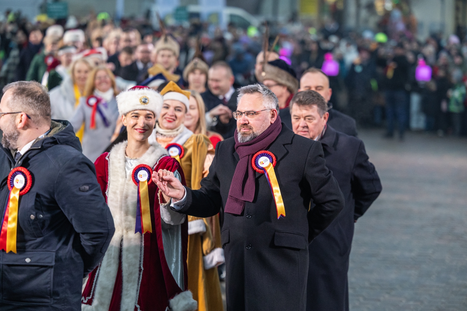 na zdjęciu osoby podczas otwarcia PSK