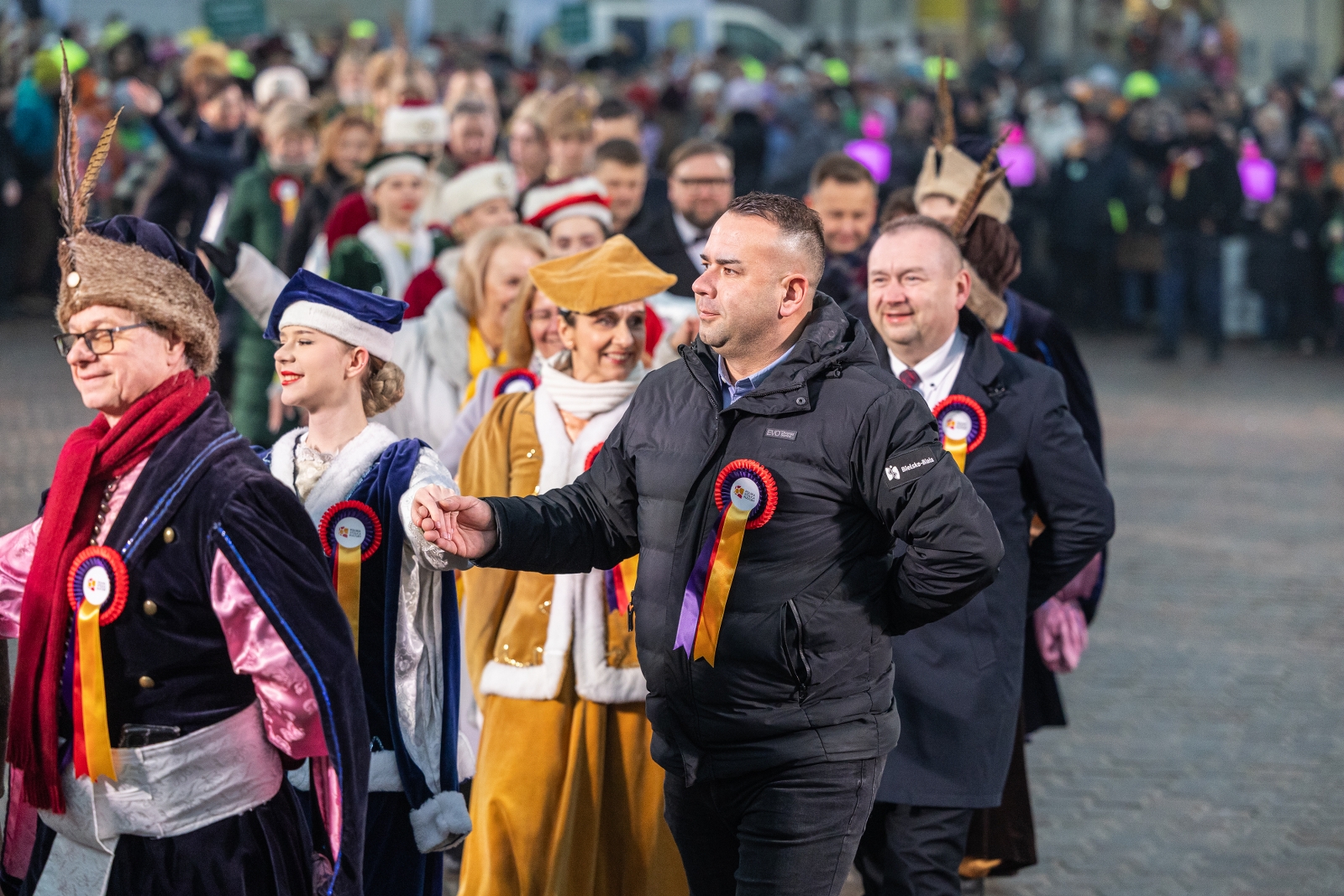 na zdjęciu osoby podczas otwarcia PSK