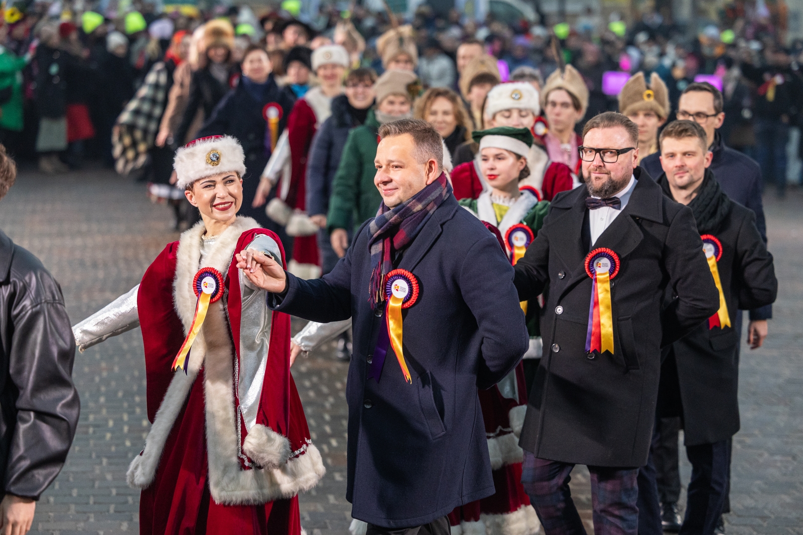na zdjęciu osoby podczas otwarcia PSK