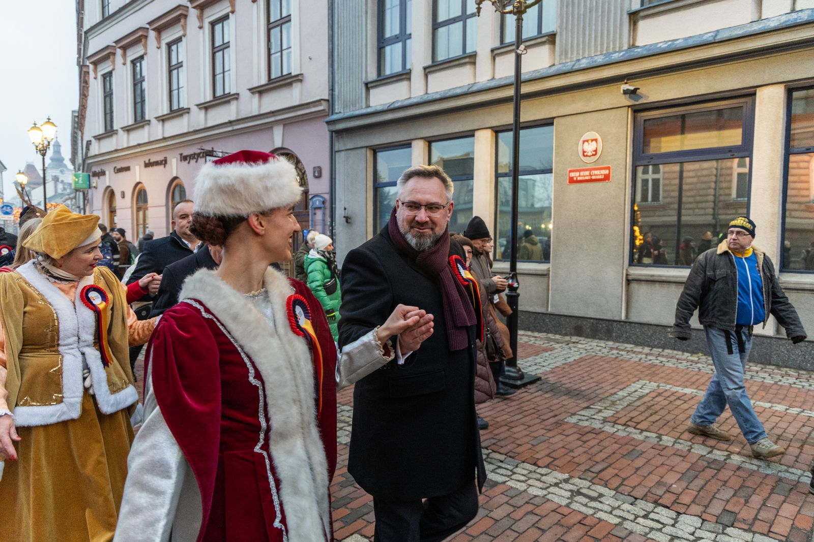 na zdjęciu osoby podczas otwarcia PSK
