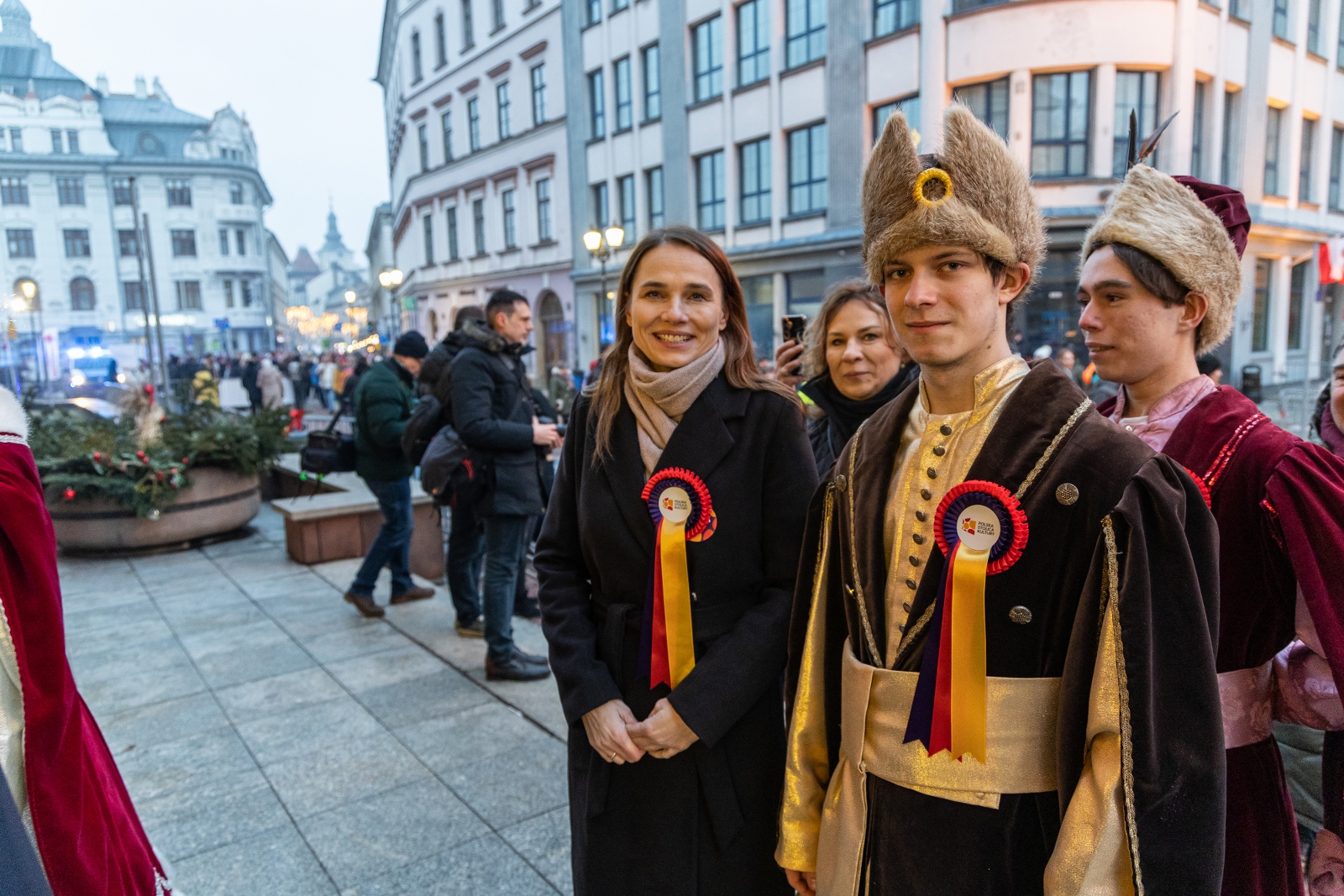 na zdjęciu osoby podczas otwarcia PSK