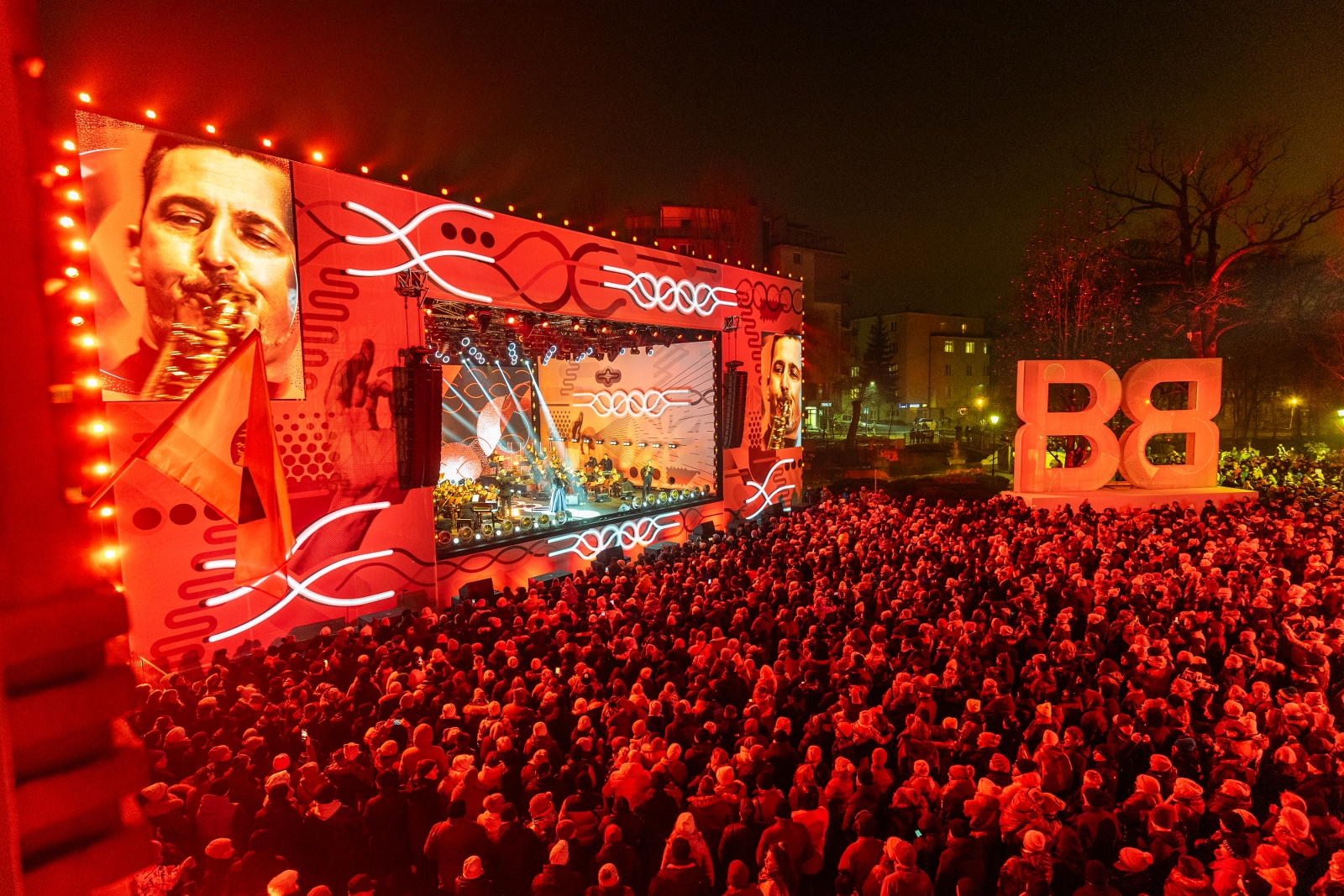 na zdjęciu osoby podczas otwarcia PSK