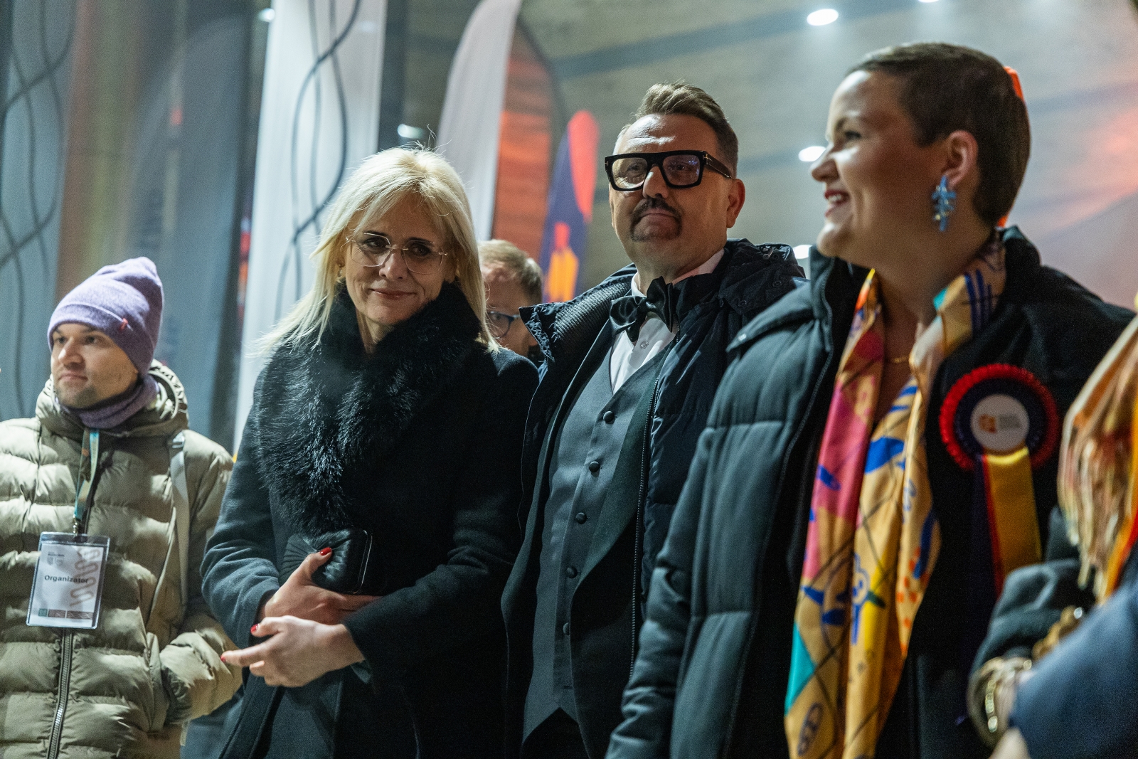 na zdjęciu osoby podczas otwarcia PSK