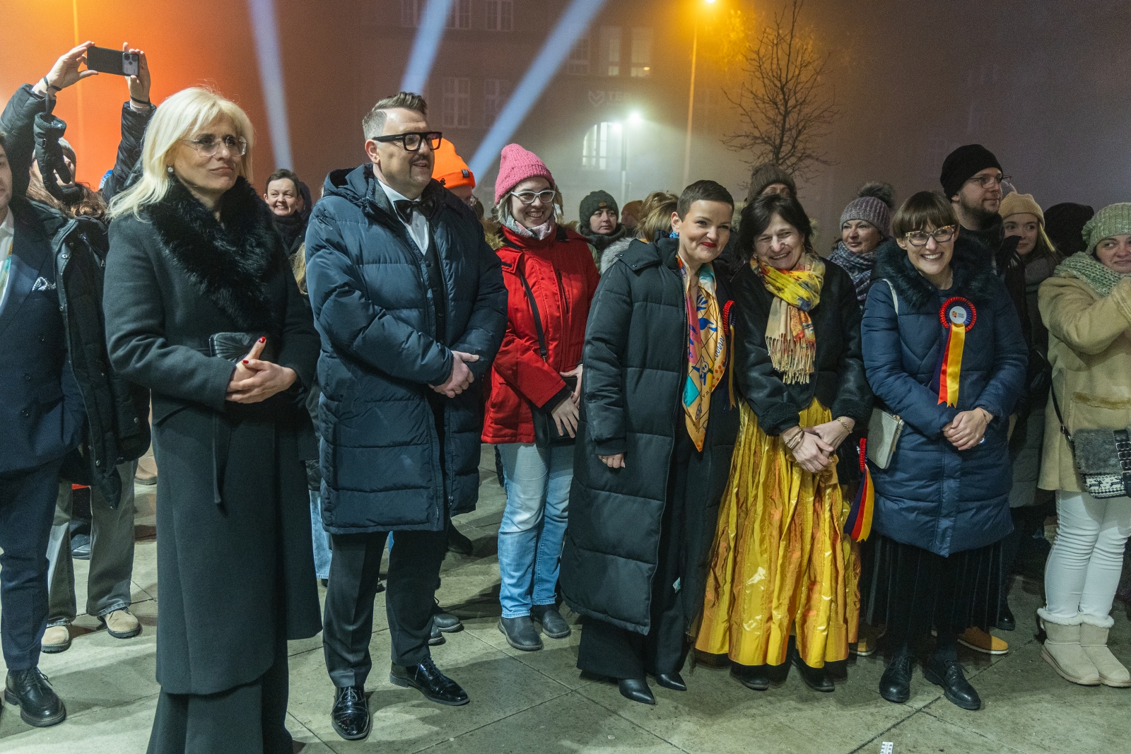 na zdjęciu osoby podczas otwarcia PSK