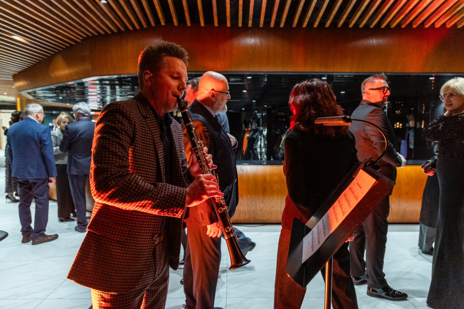 na zdjęciu osoby podczas otwarcia PSK