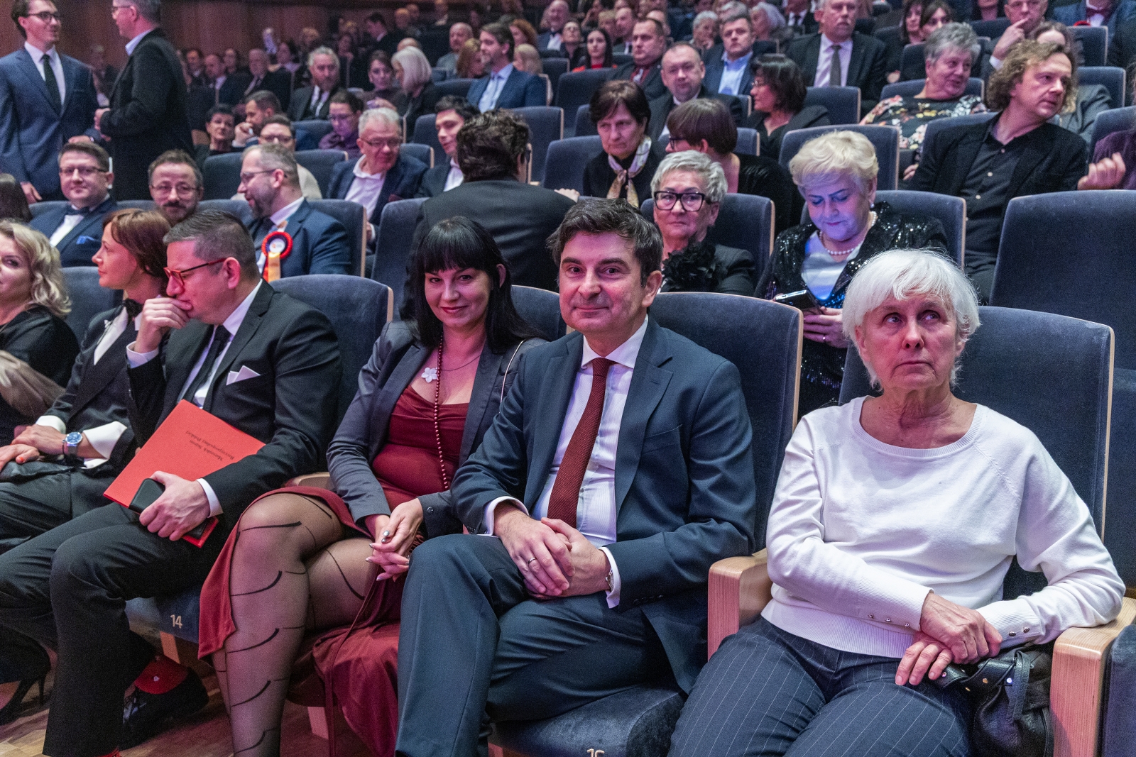 na zdjęciu osoby podczas otwarcia PSK