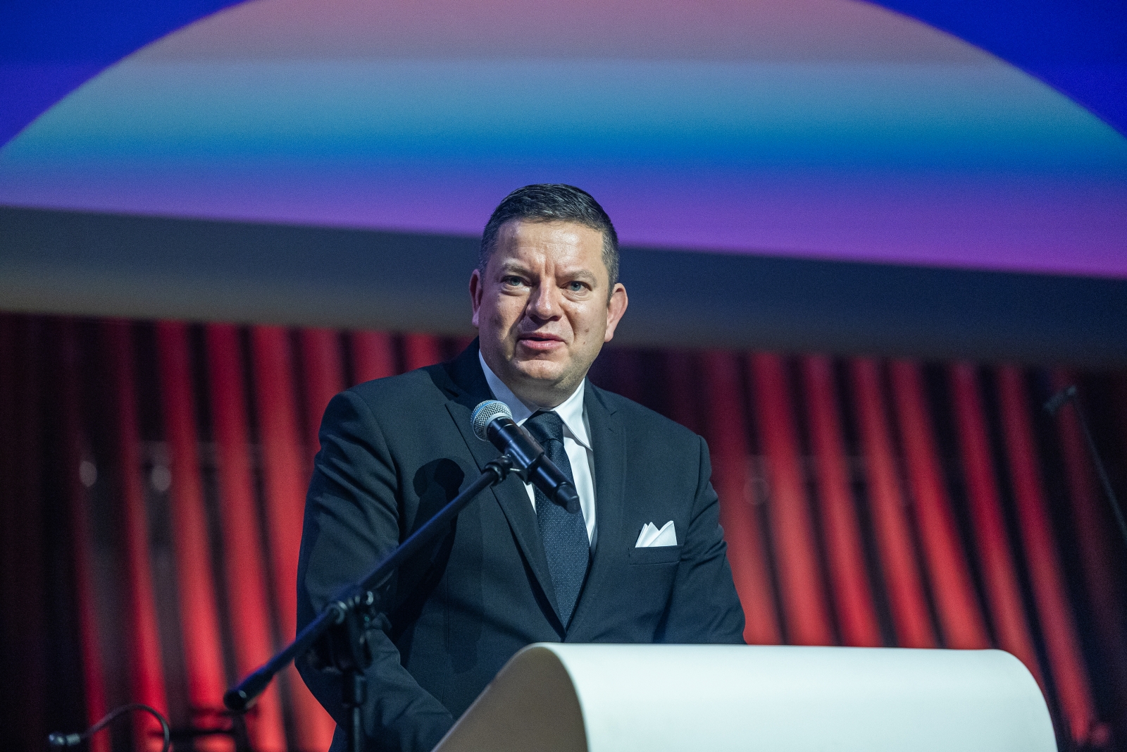 na zdjęciu osoby podczas otwarcia PSK