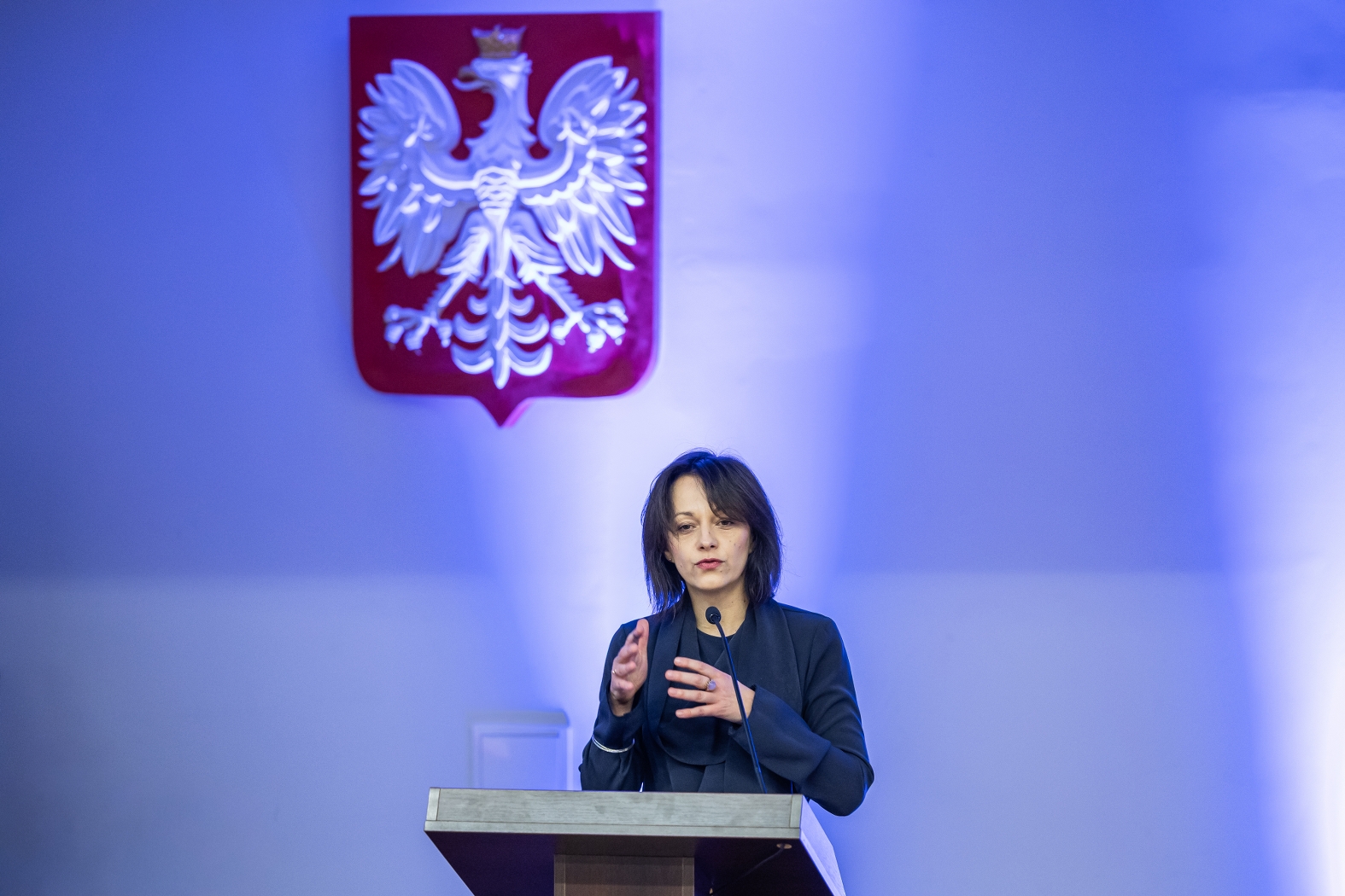 na zdjęciu osoby podczas kongresu