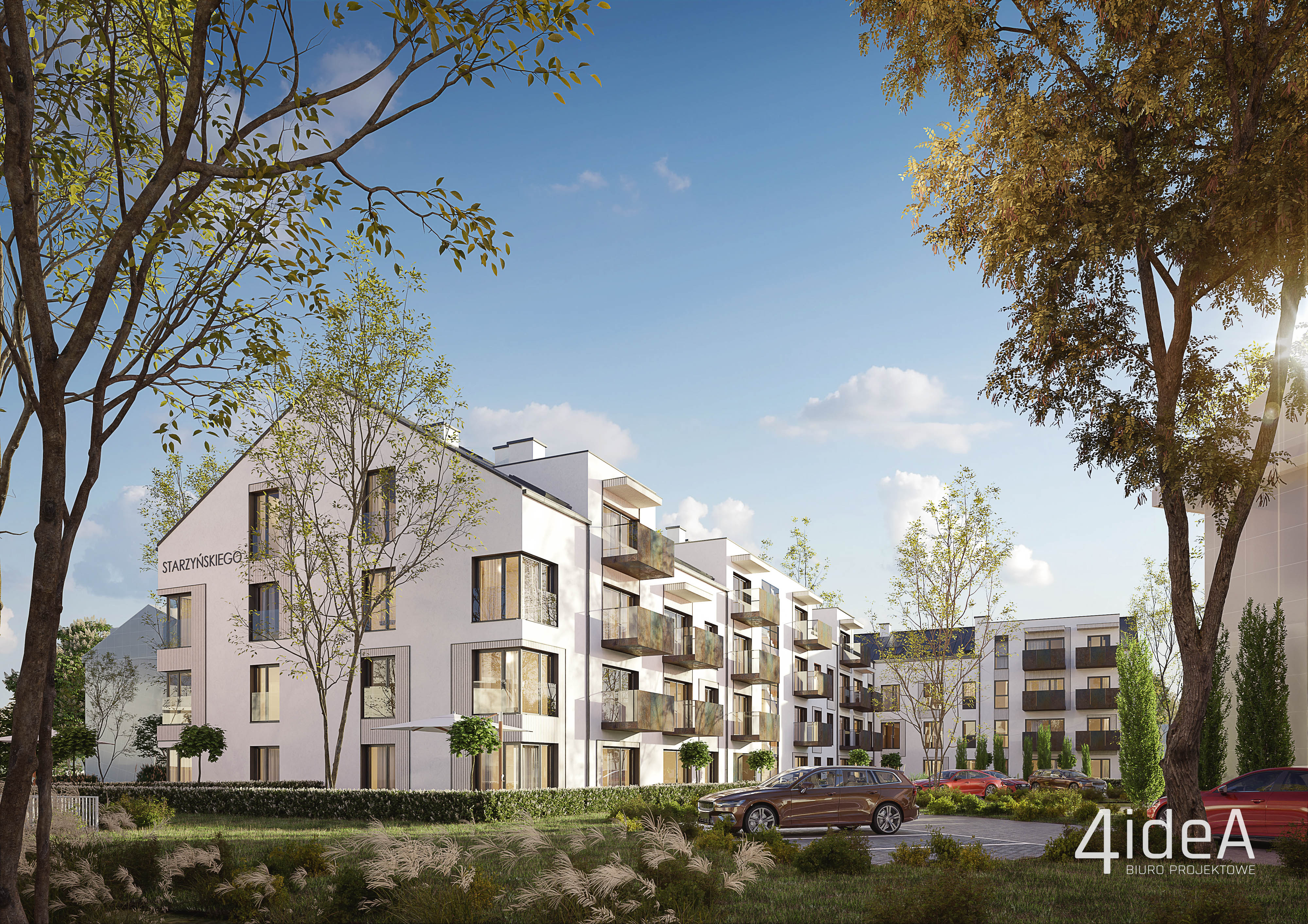 na zdjęciu wizualizacje