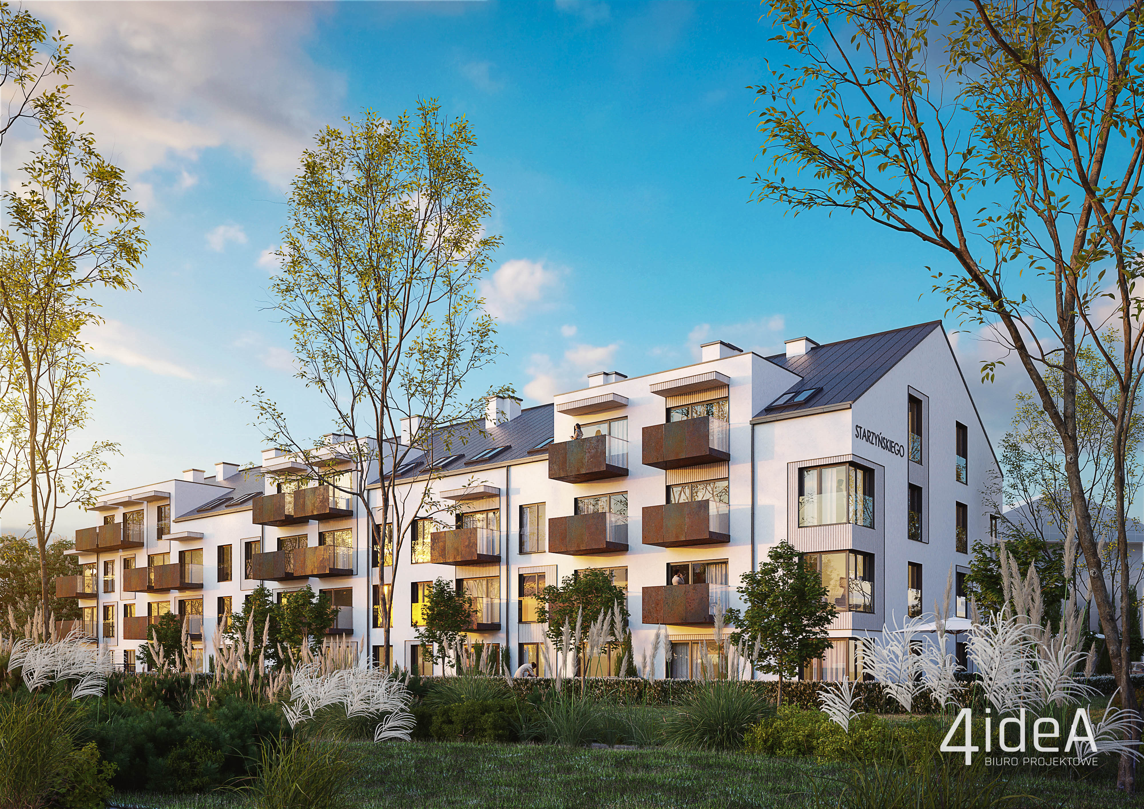 na zdjęciu wizualizacje