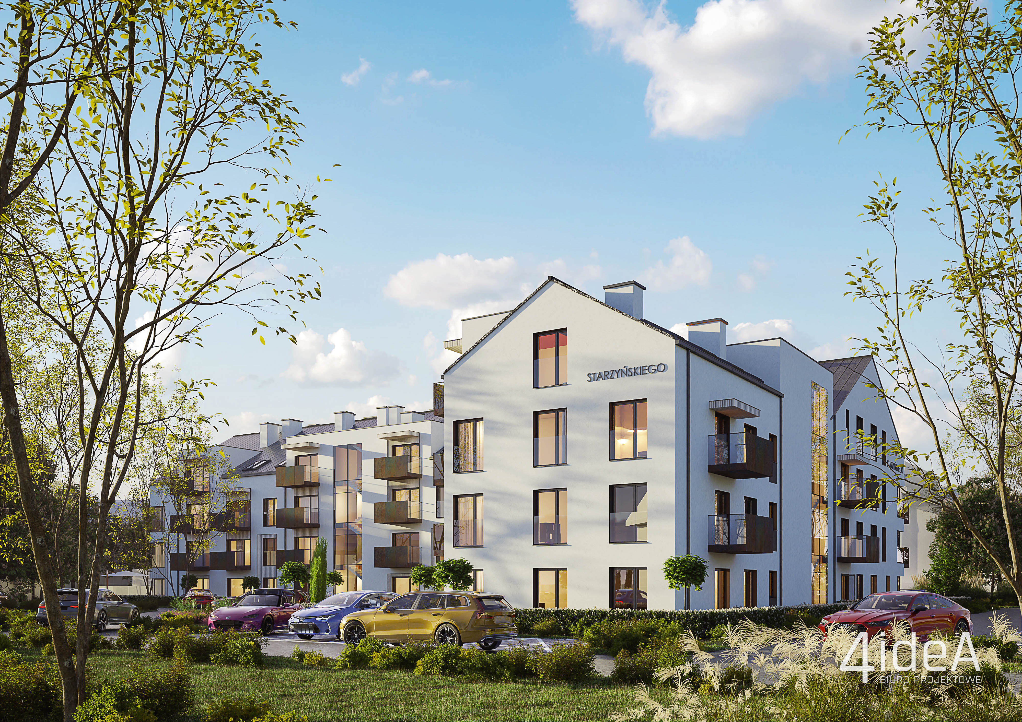 na zdjęciu wizualizacje