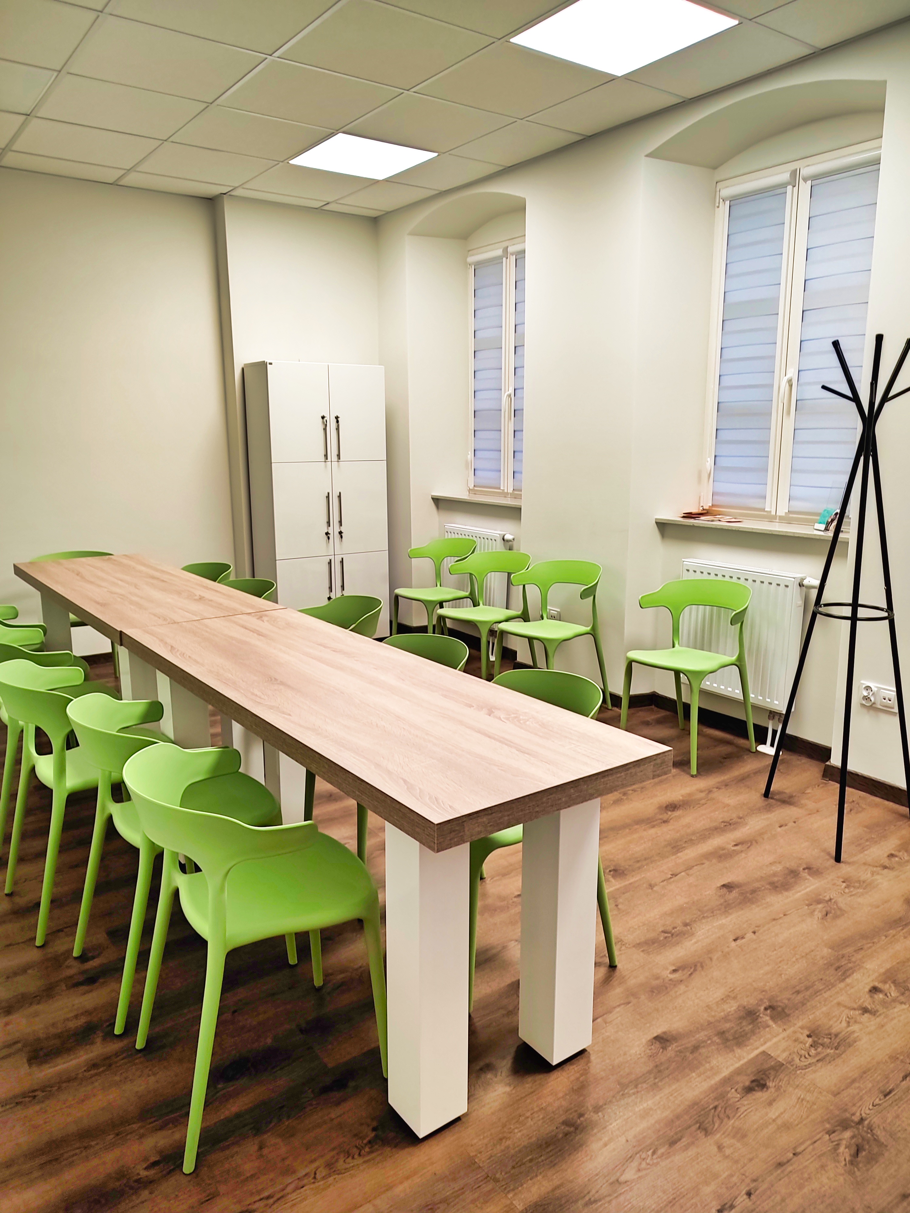 Zdjęcie przedstawiające salę konferencyjną nr 5 w budynku przy ul. Cieszyńskiej 18