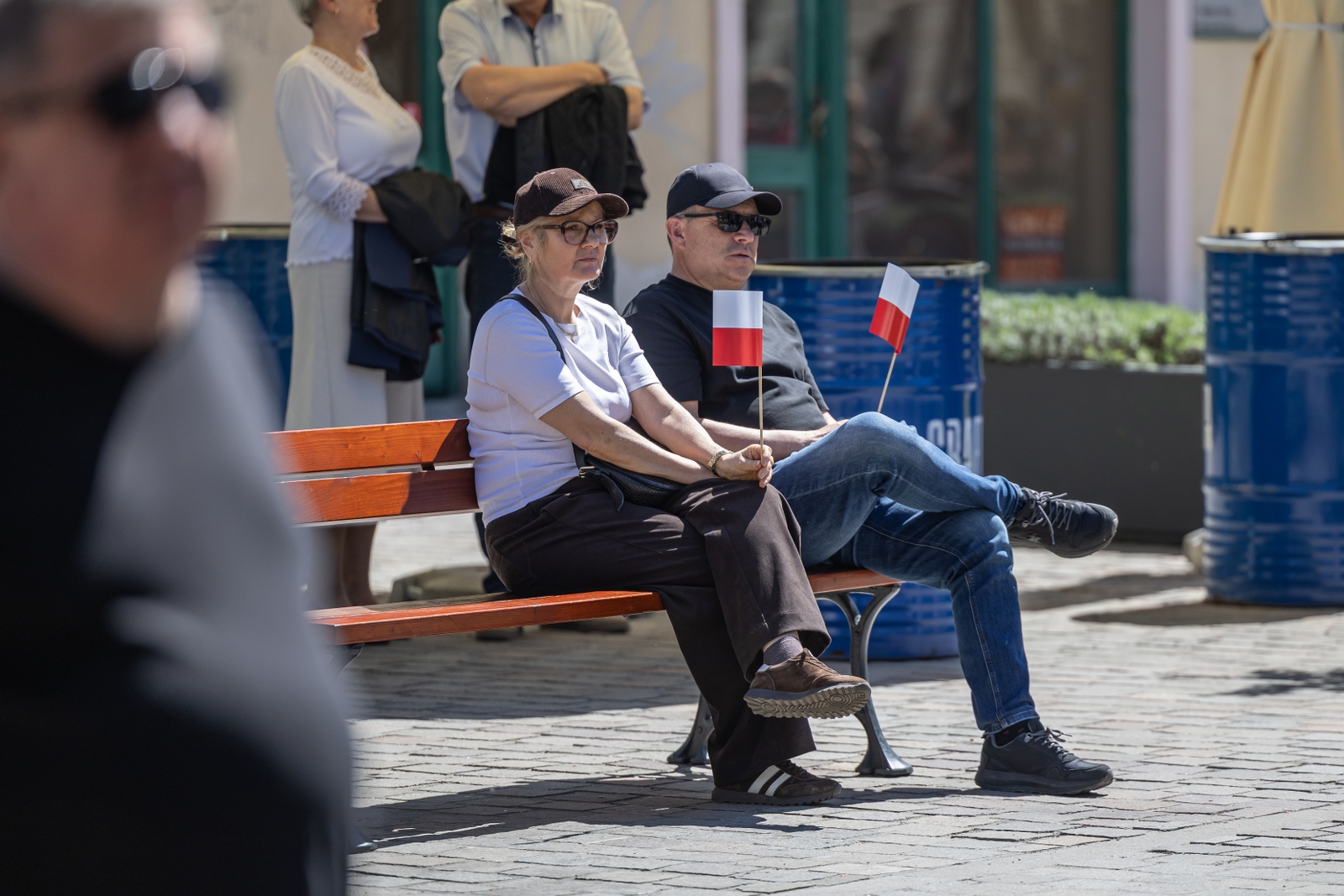 na zdjęciu osoby podczas uroczystości