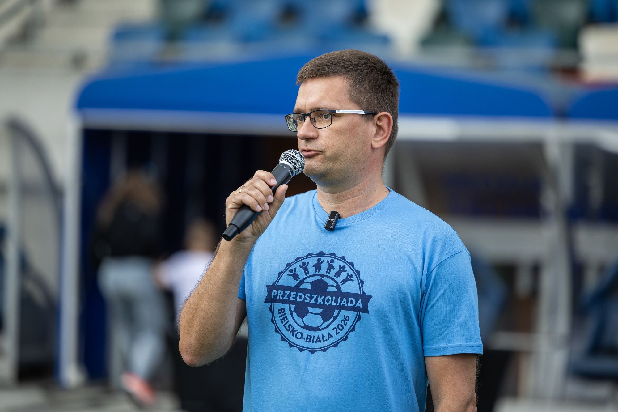 na zdjęciu osoby na podczas zawodów