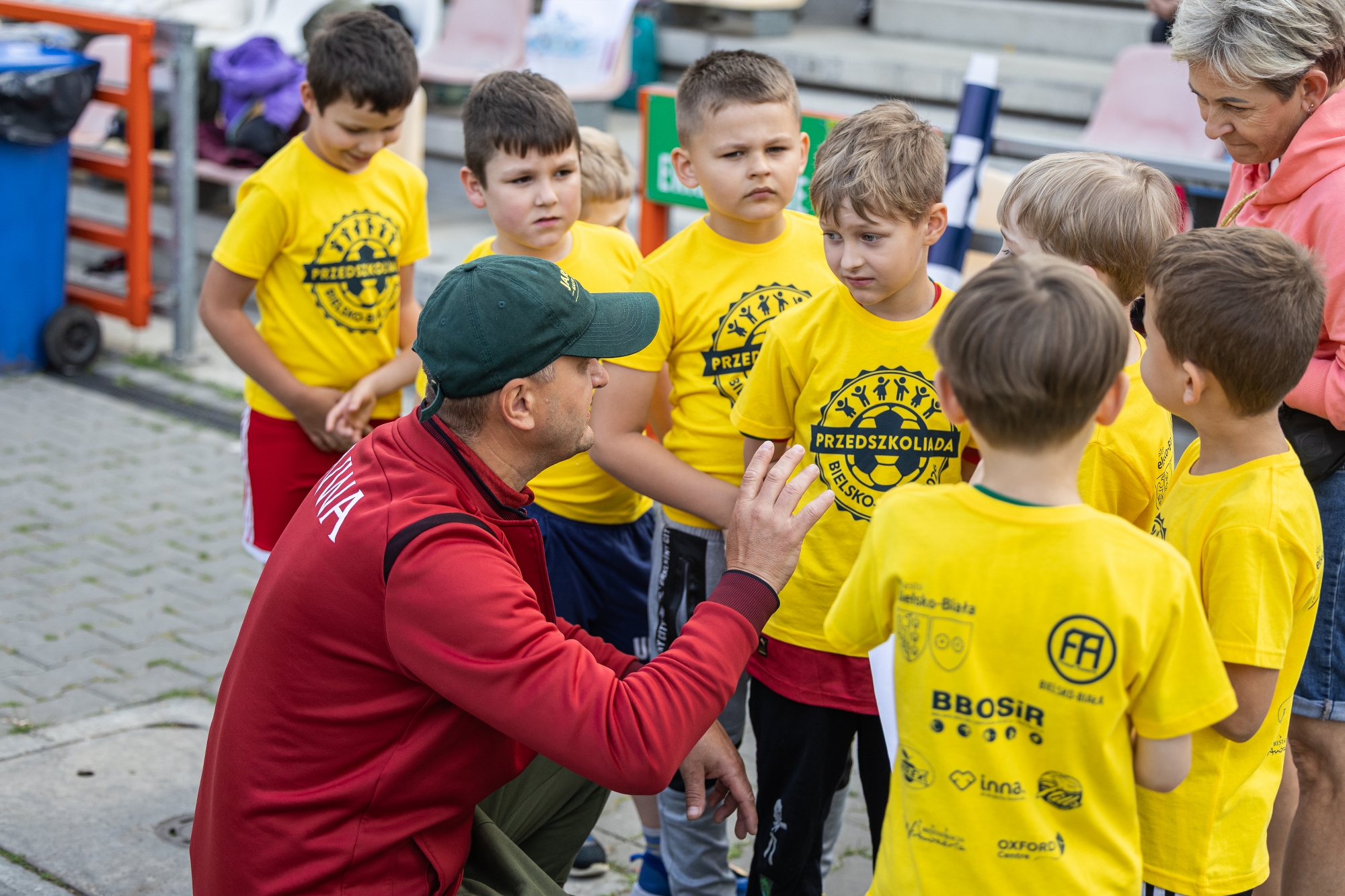 na zdjęciu osoby na podczas zawodów