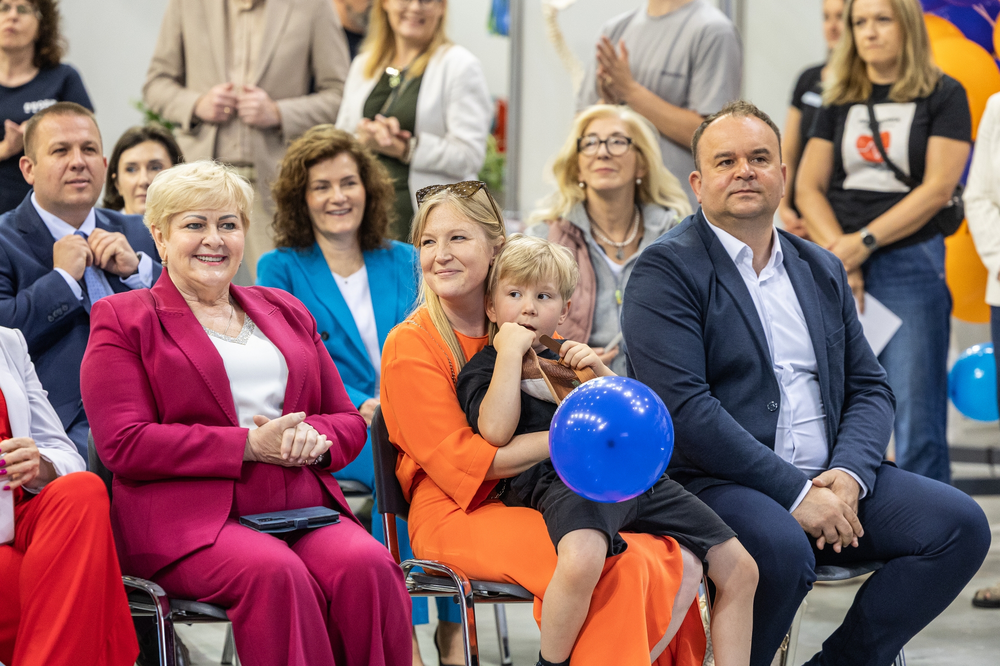 na zdjęciu osobo podczas Dni Zdrowia w hali