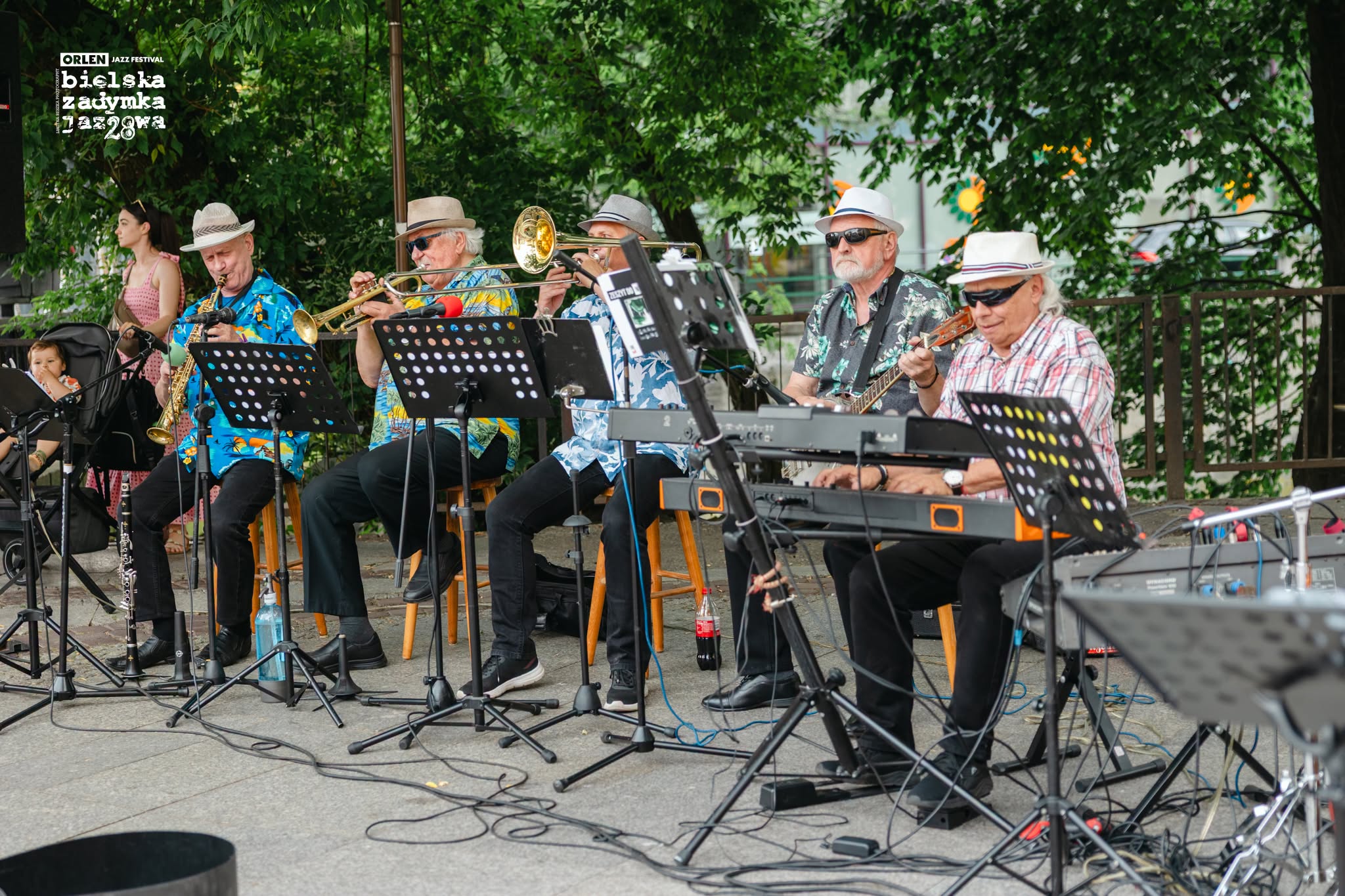 na zdjęciu muzycy