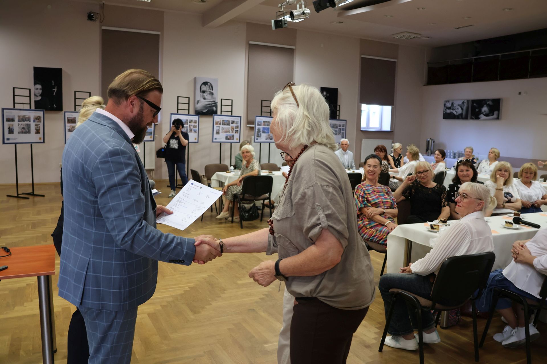 Na zdjęciu spotkanie w Akademii Seniora 