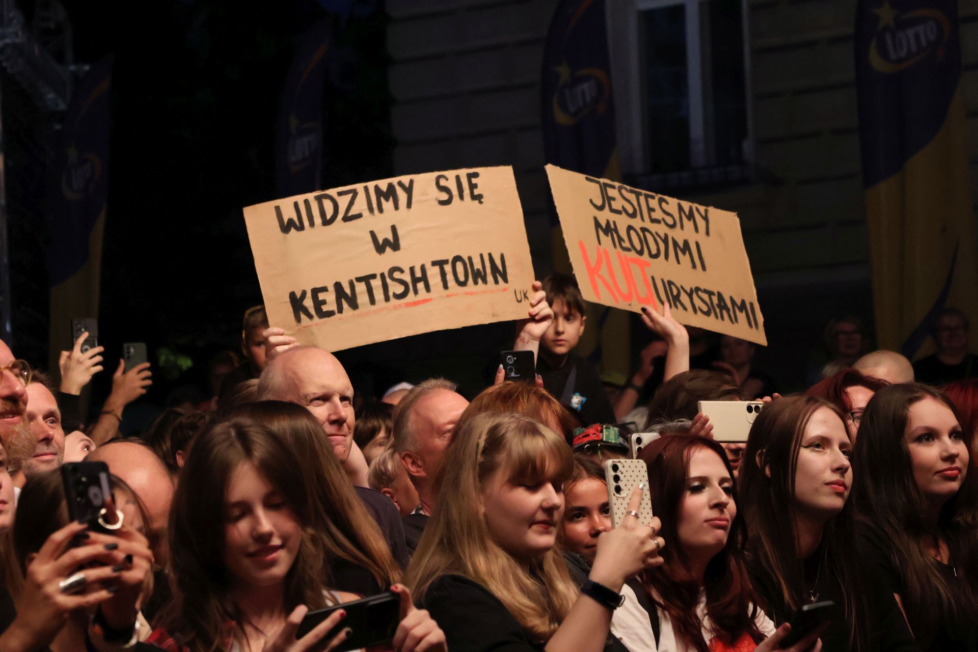 Na zdjęciu koncert zespołu KULT