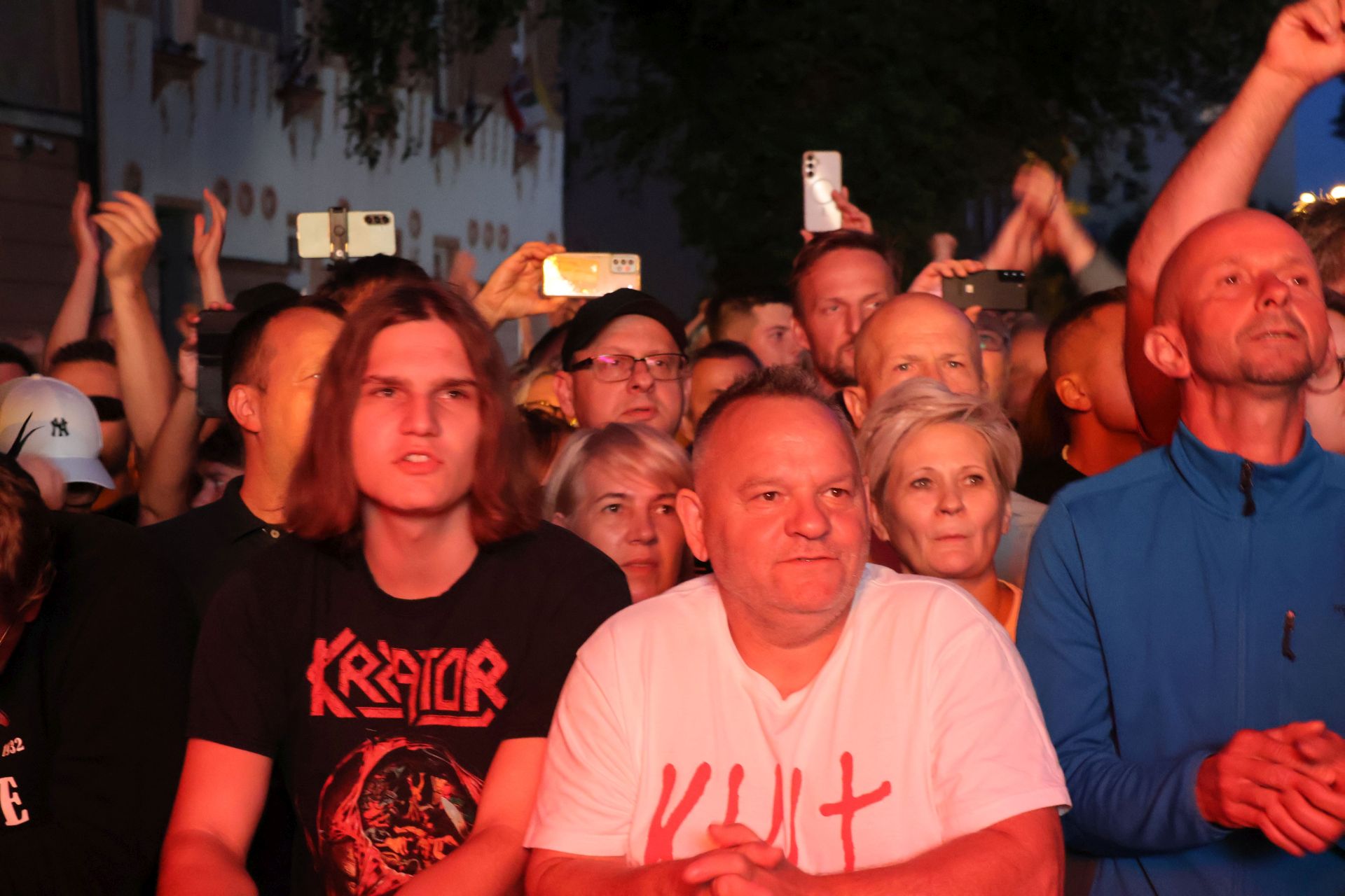 Na zdjęciu koncert zespołu KULT